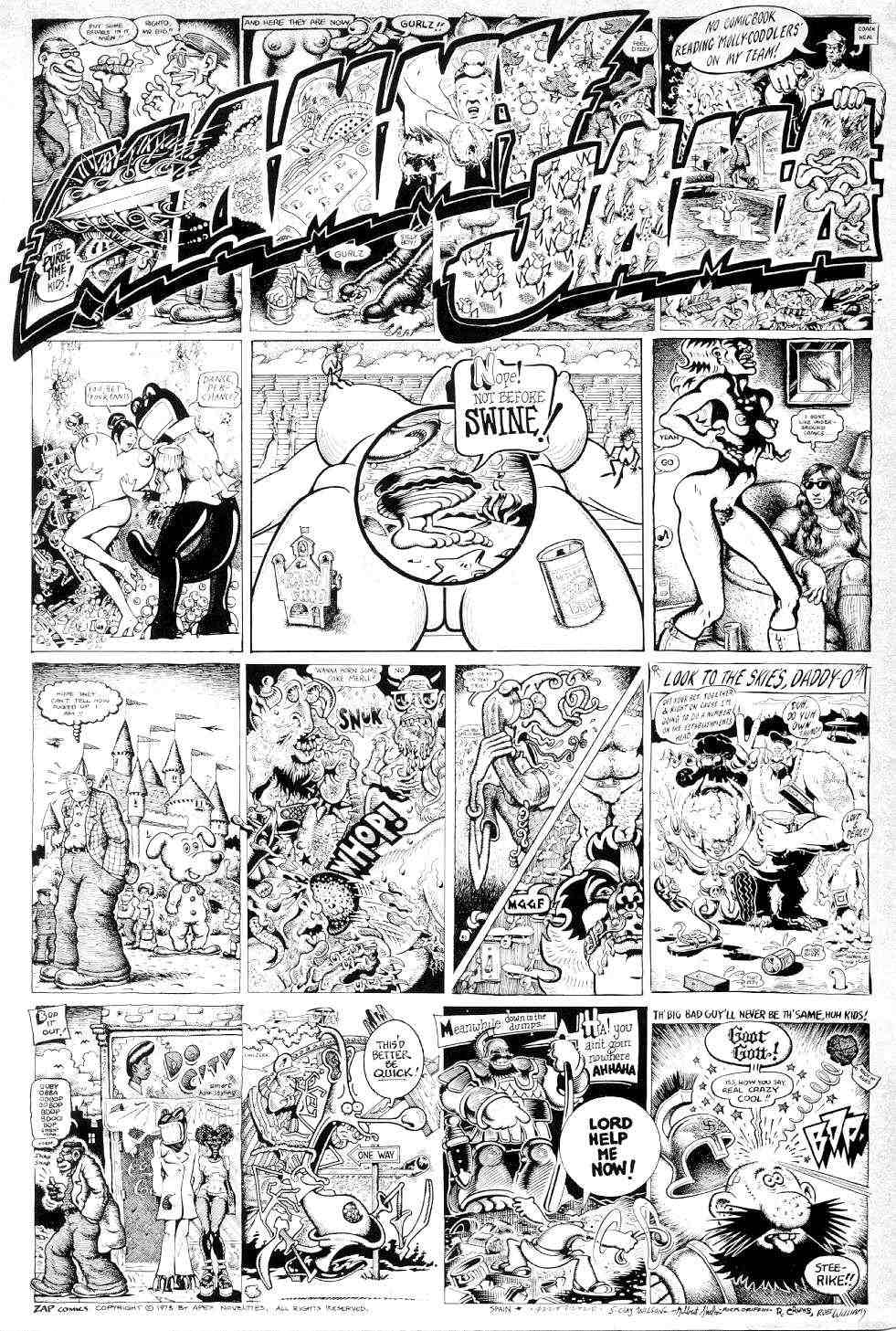 Read online Zap Comix comic -  Issue #6 - 2