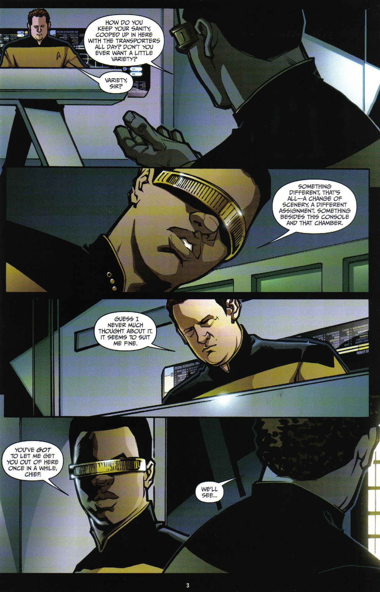 Read online Star Trek: The Next Generation: Intelligence Gathering comic -  Issue #3 - 5