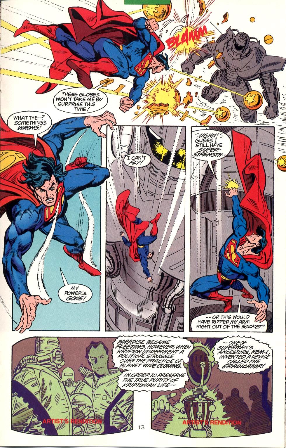 Read online Superman (1987) comic -  Issue #105 - 14