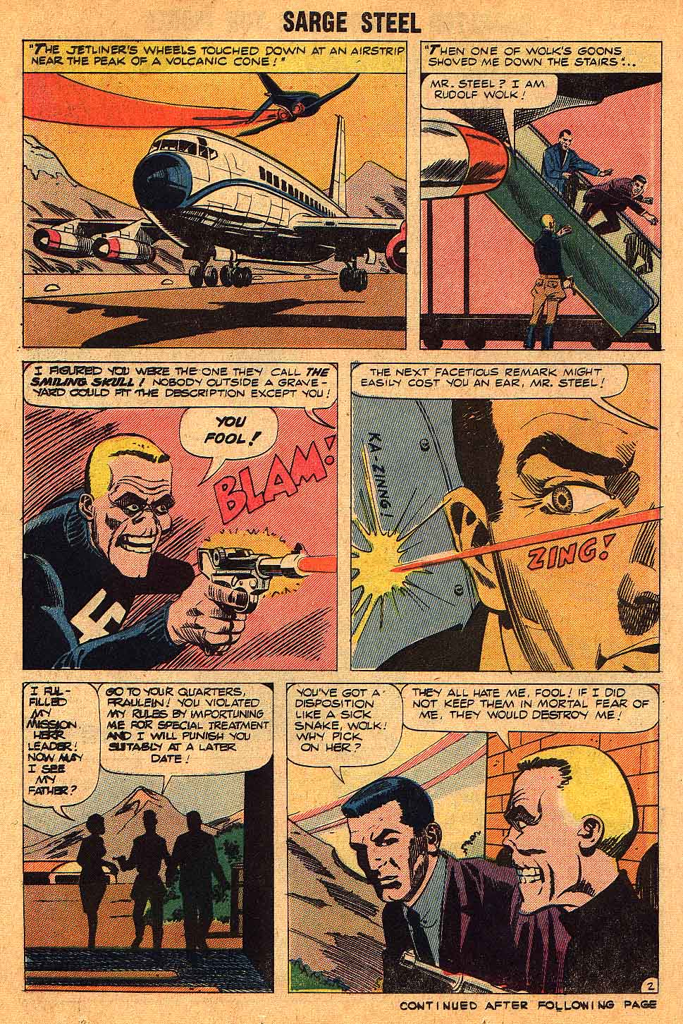 Read online Sarge Steel comic -  Issue #3 - 14