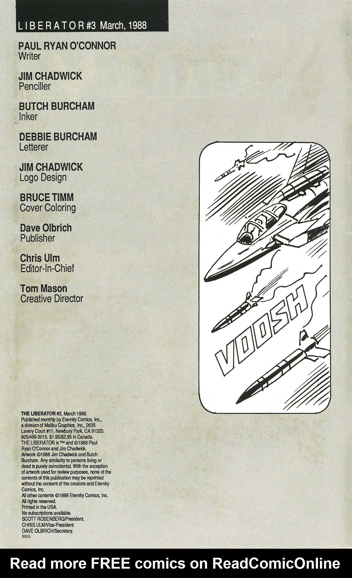 Read online Liberator (1987) comic -  Issue #3 - 2