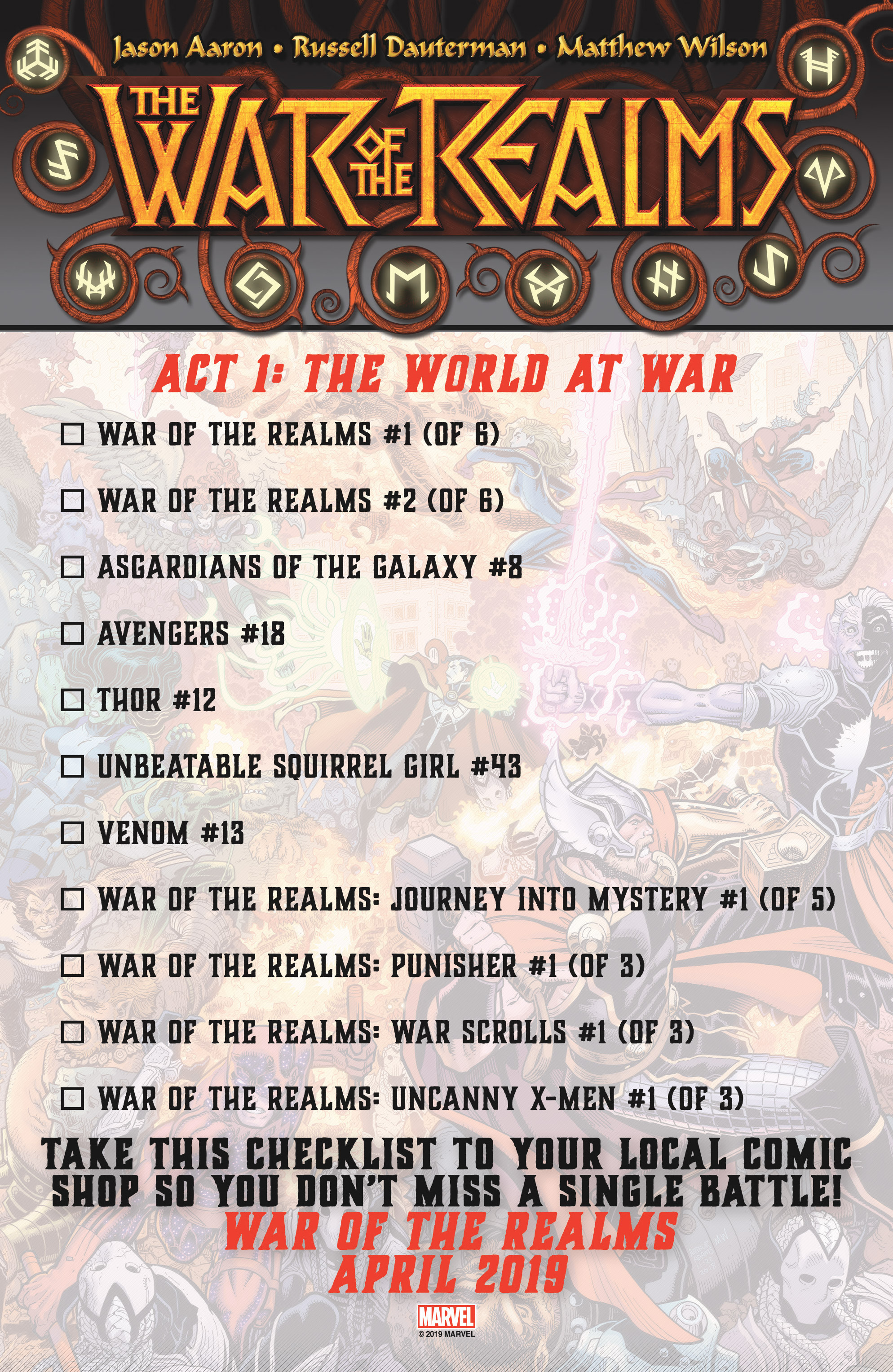 Read online War of the Realms comic -  Issue #1 - 37