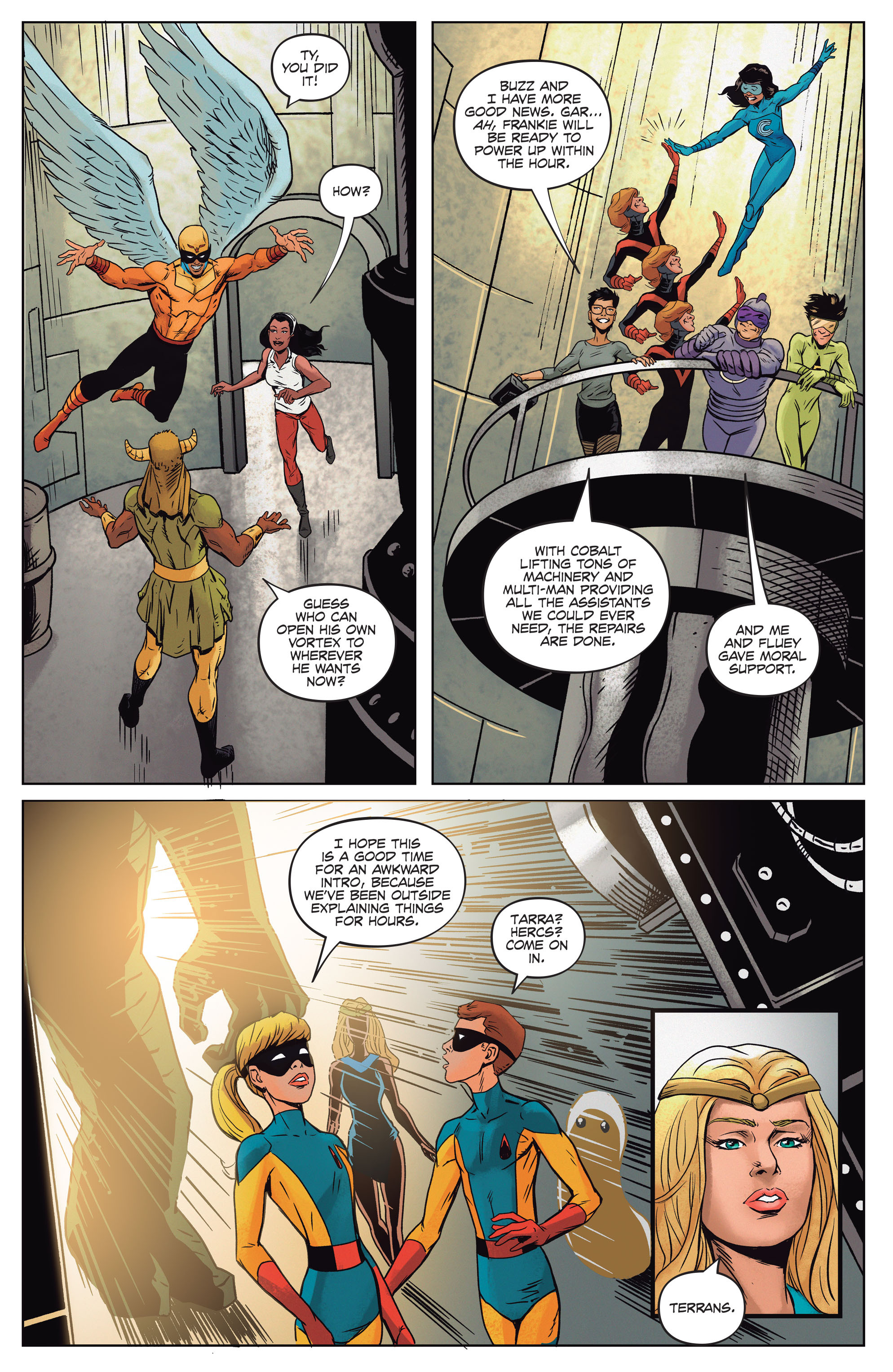 Read online Future Quest comic -  Issue #10 - 17