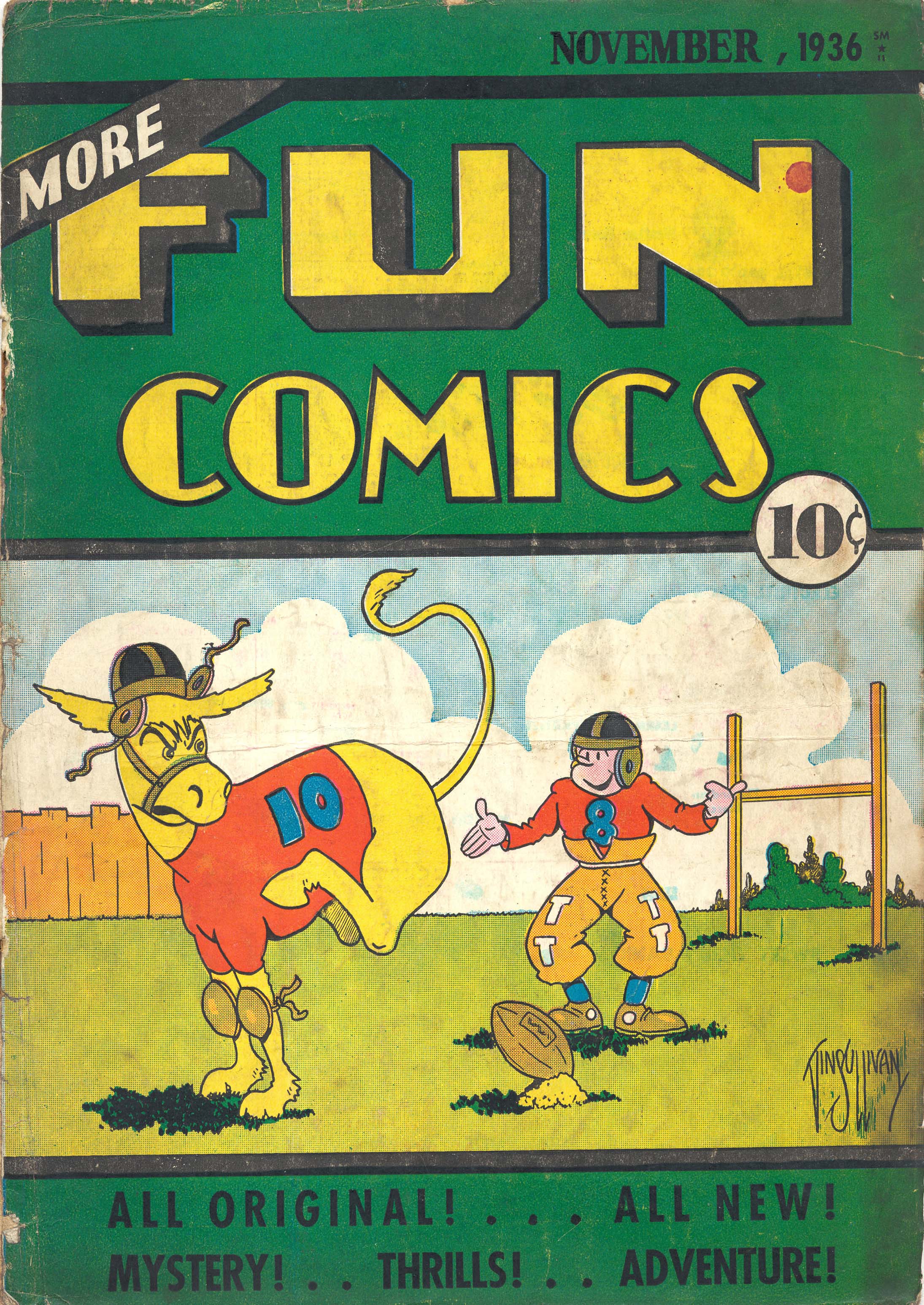 Read online More Fun Comics comic -  Issue #15 - 1