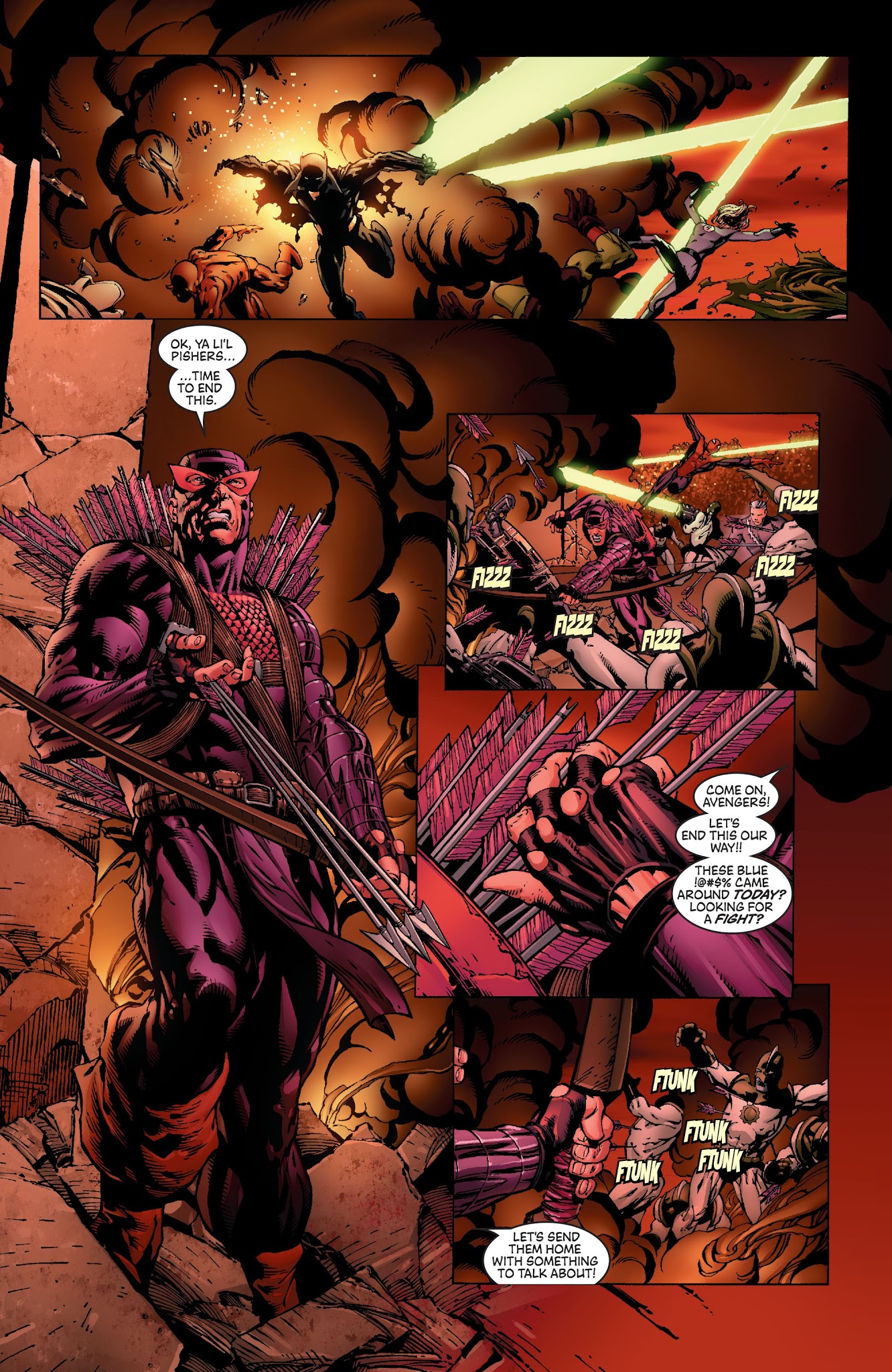 Read online Avengers Disassembled comic -  Issue #3 - 14