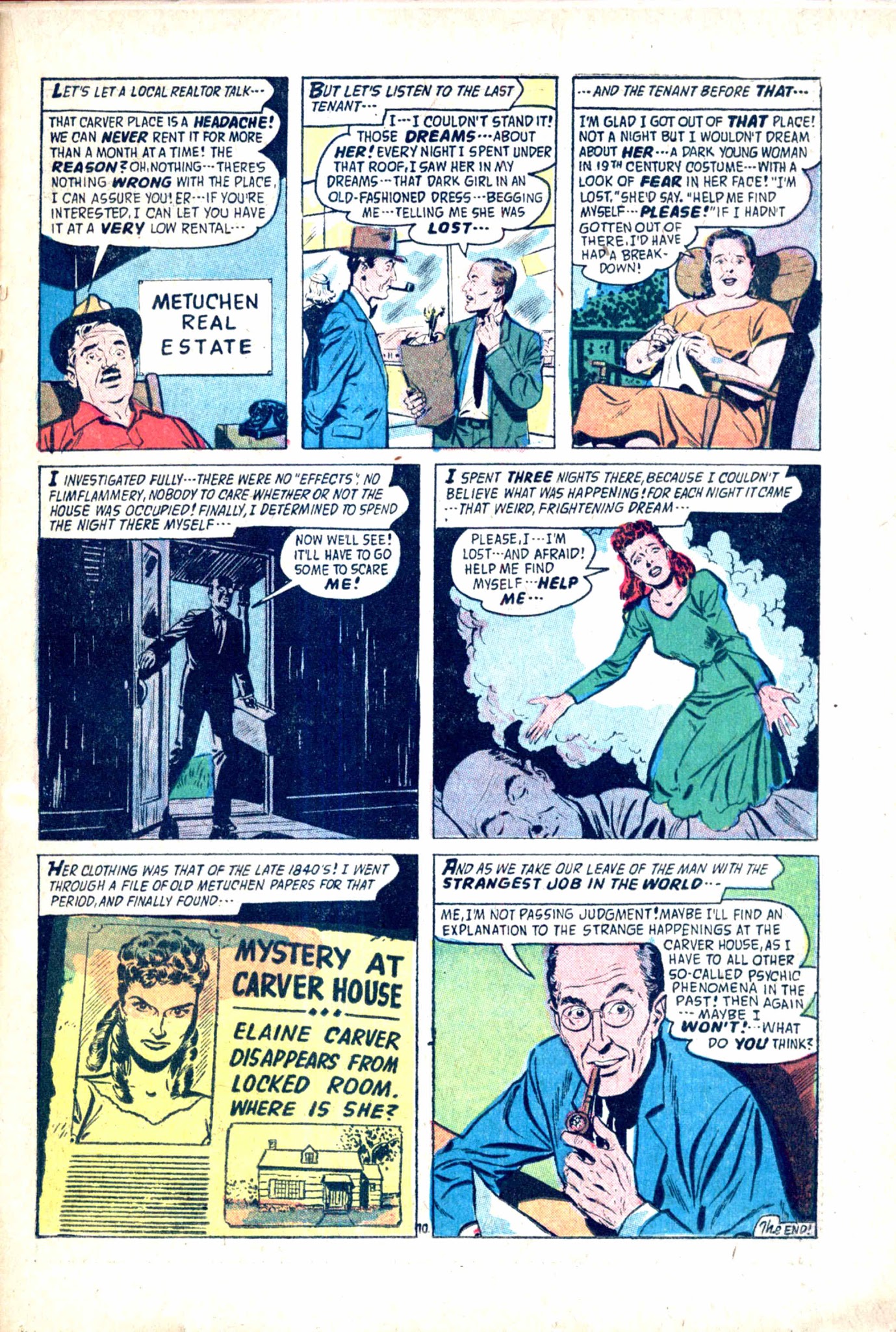 Read online Adventures Into The Unknown comic -  Issue #82 - 23