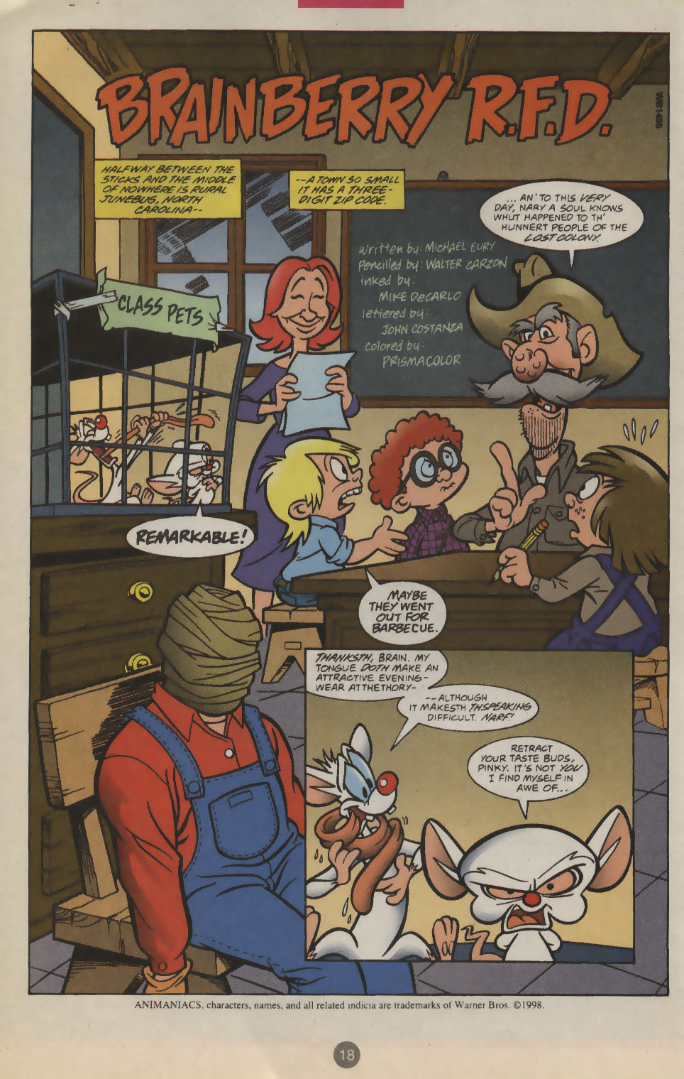 Read online Pinky and The Brain comic -  Issue #20 - 14