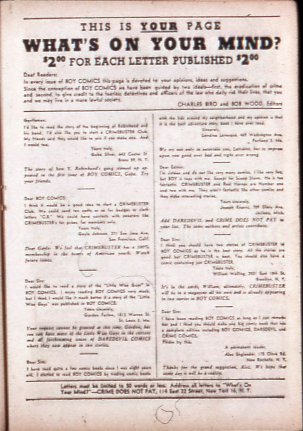 Read online Boy Comics comic -  Issue #27 - 31