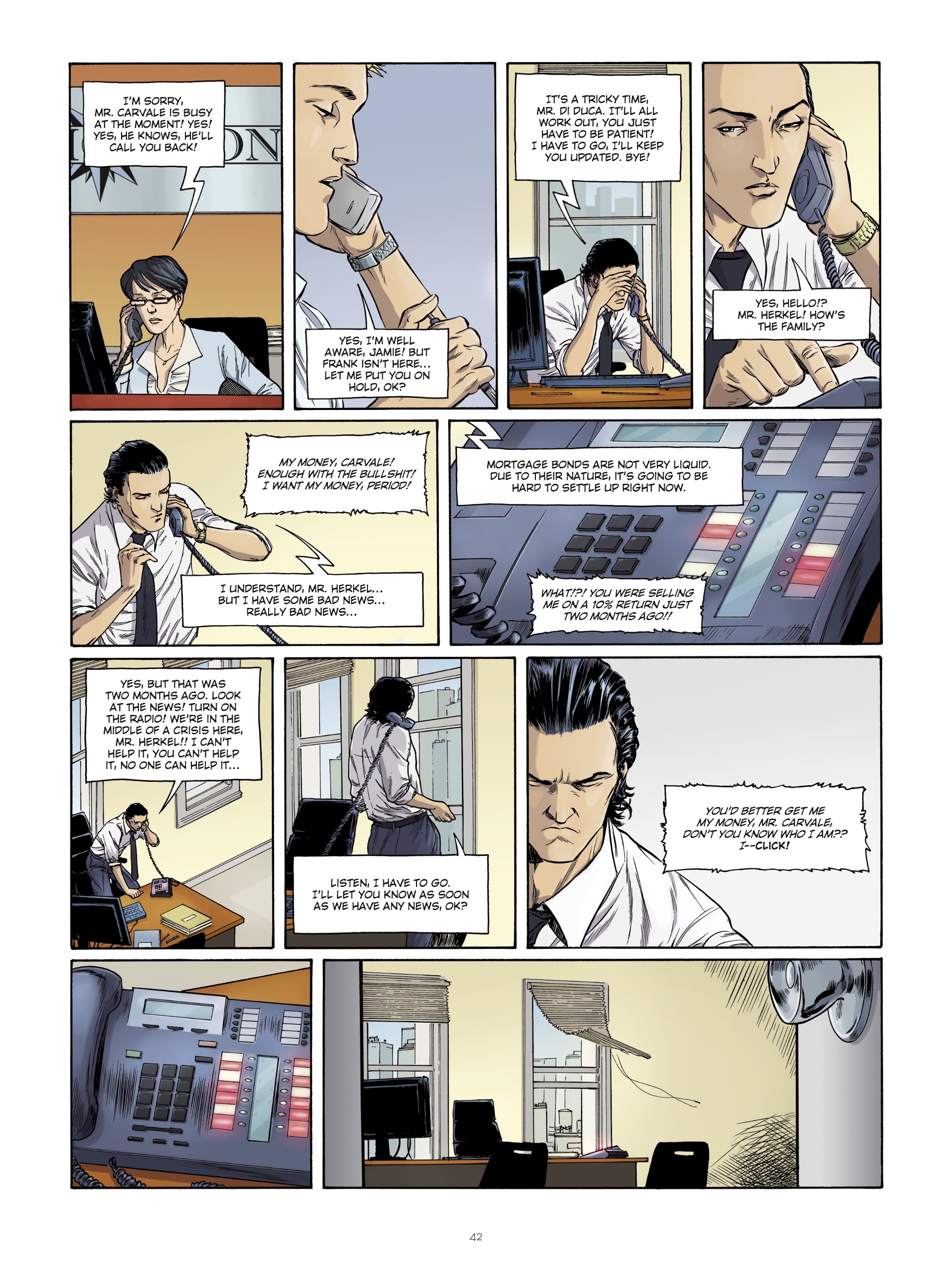 Read online Hedge Fund comic -  Issue #2 - 42