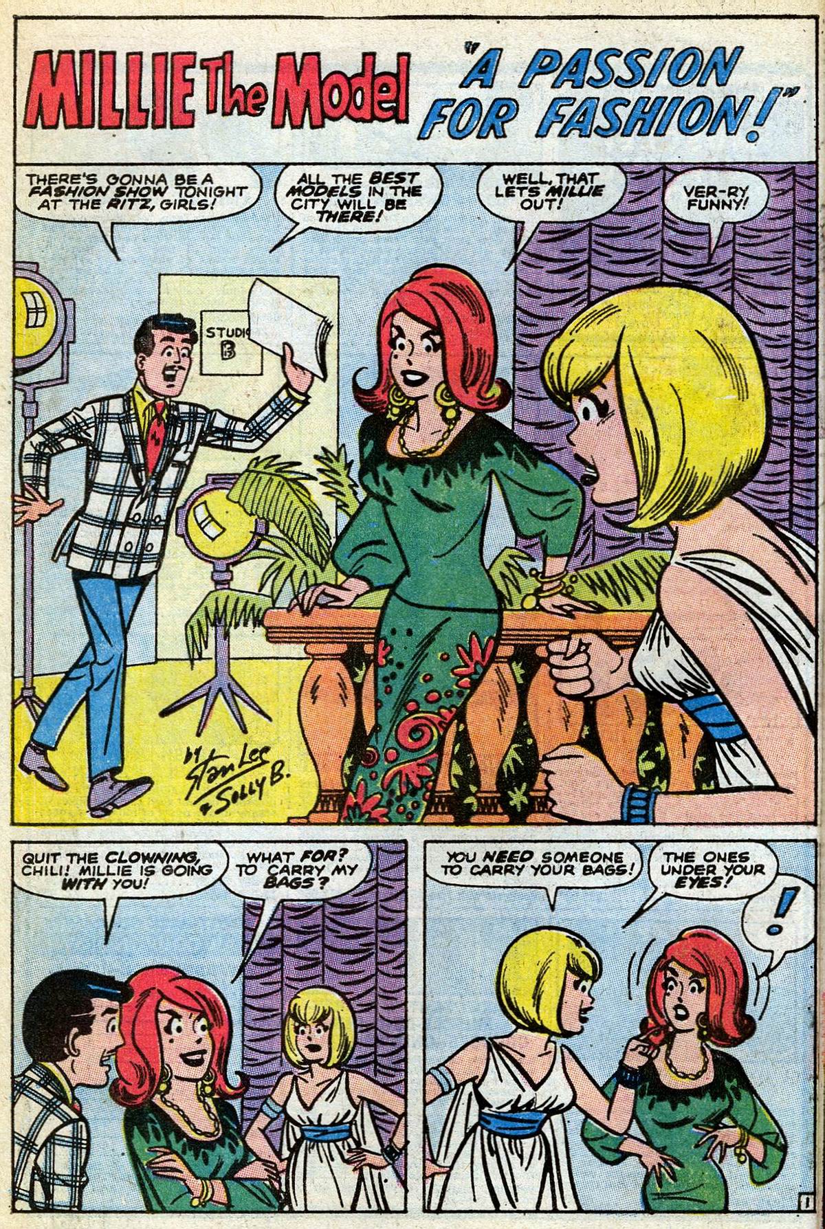 Read online Millie the Model comic -  Issue #192 - 16