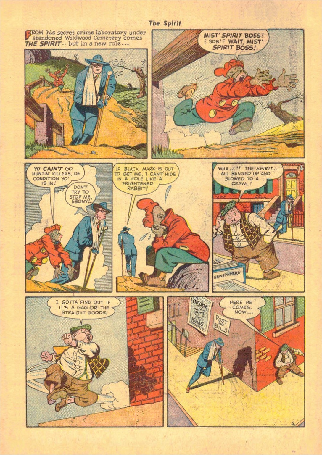 Read online The Spirit (1944) comic -  Issue #8 - 4