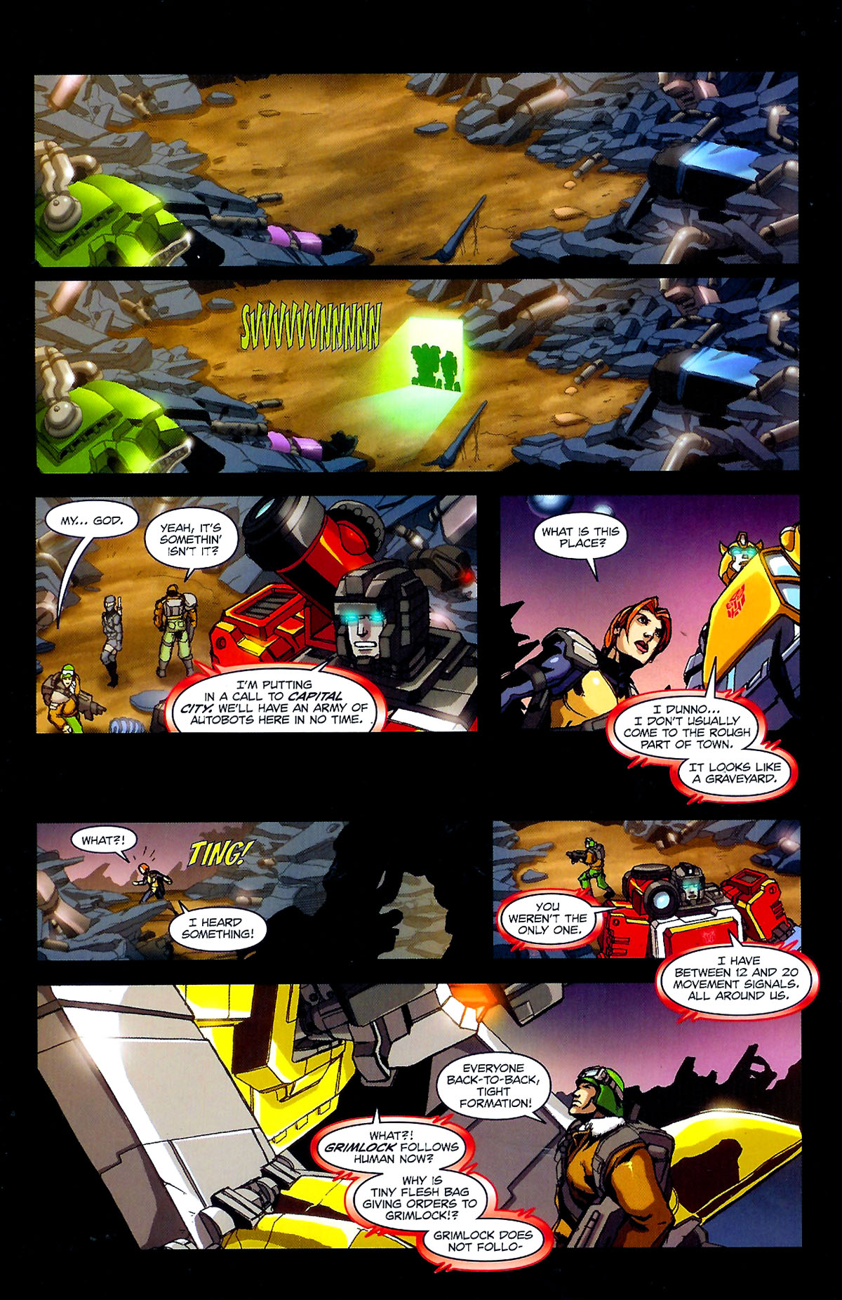 Read online G.I. Joe vs. The Transformers III: The Art of War comic -  Issue #3 - 9