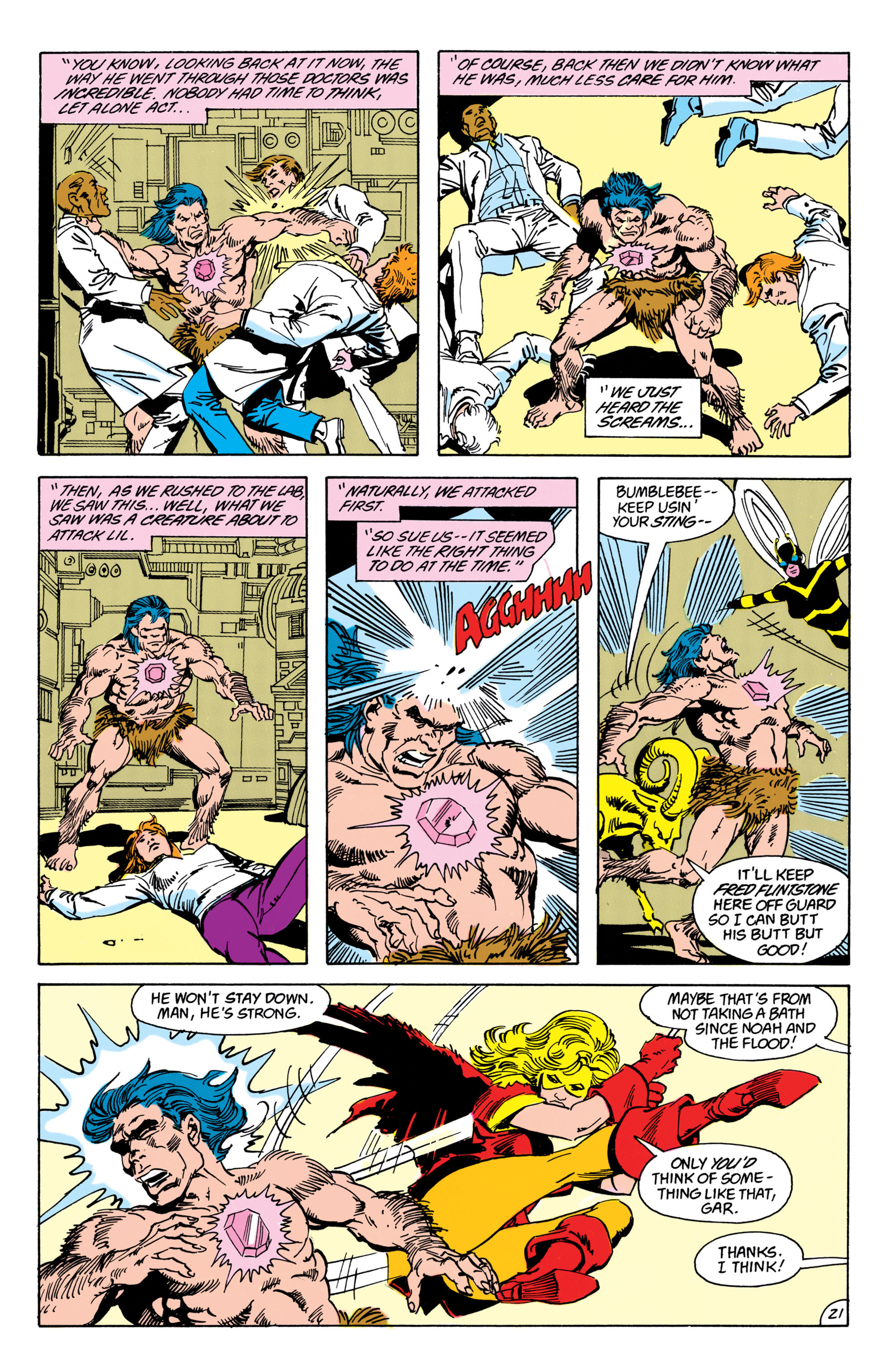 Read online The New Titans (1988) comic -  Issue #56 - 22