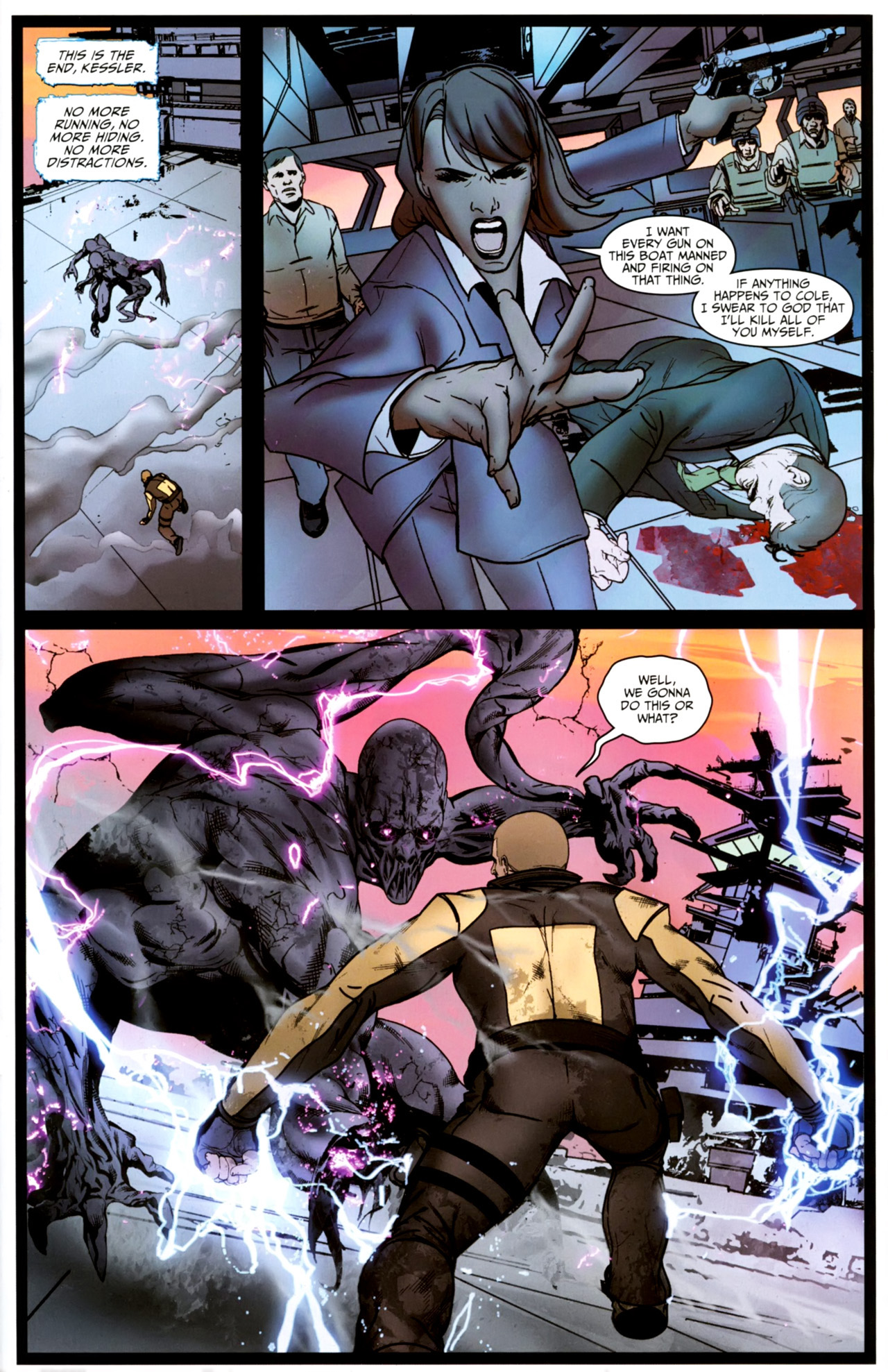 Read online inFamous comic -  Issue #6 - 13