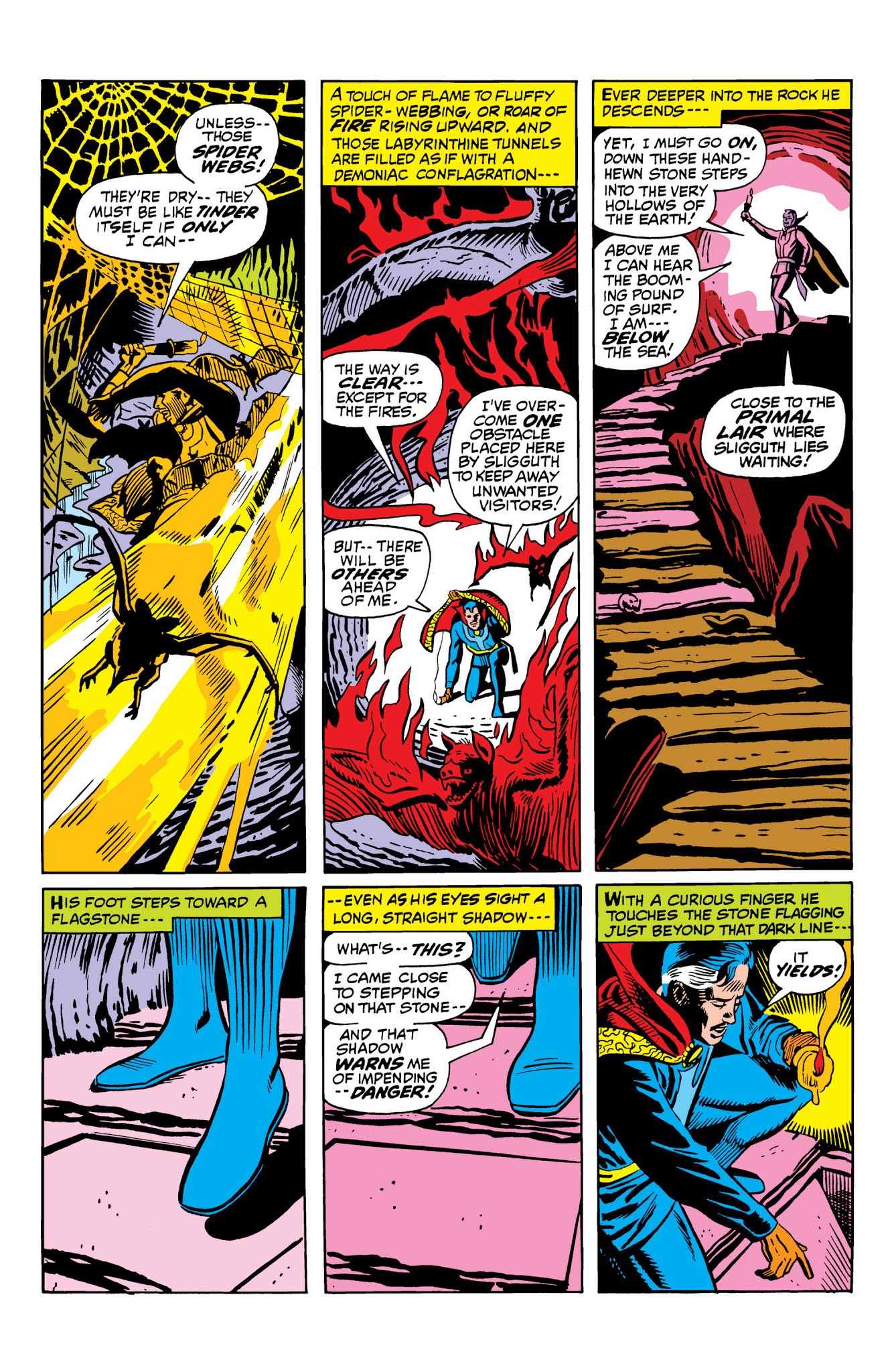 Read online Marvel Masterworks: Doctor Strange comic -  Issue # TPB 4 (Part 2) - 93
