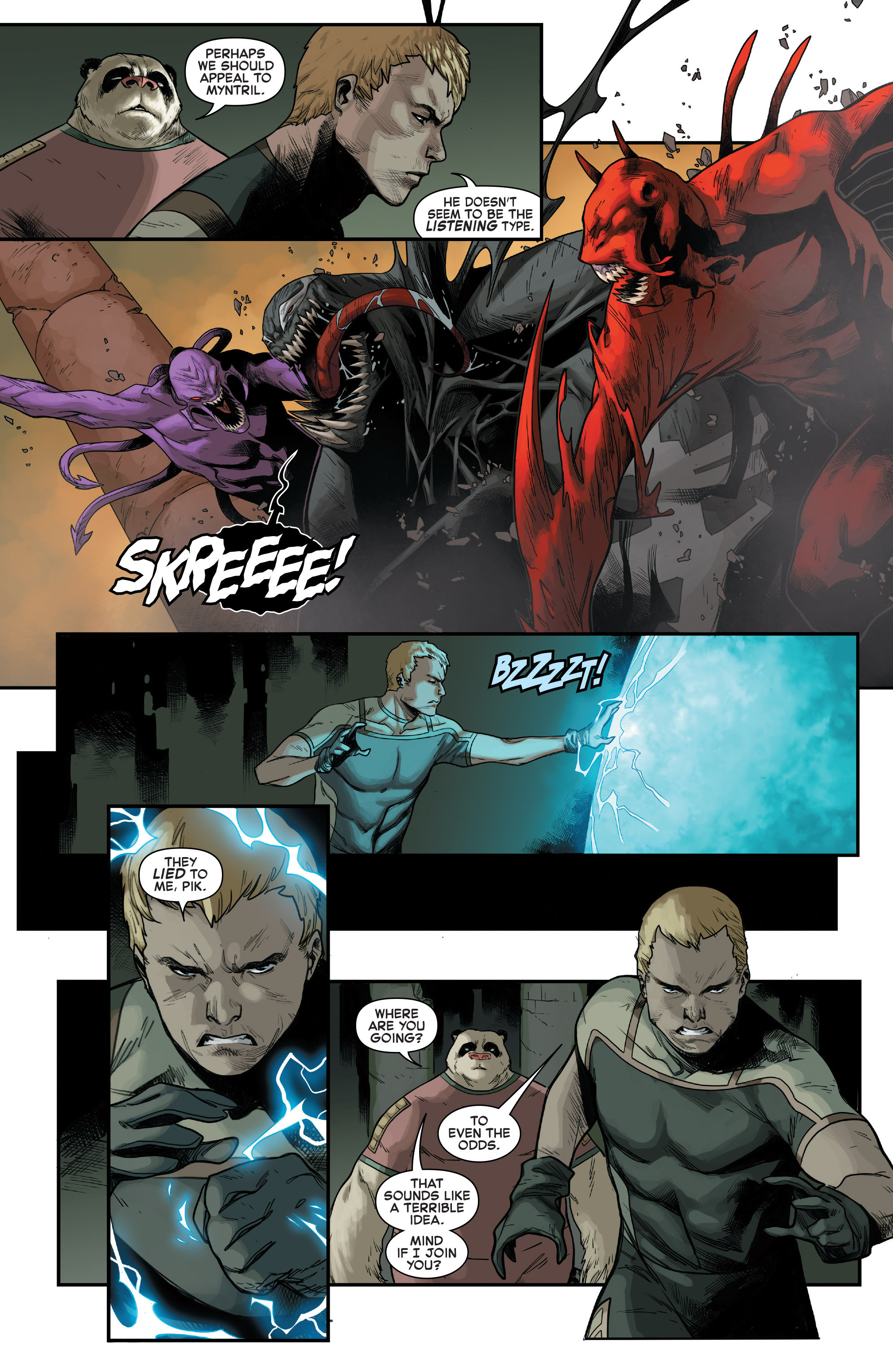 Read online Venom: Space Knight comic -  Issue #10 - 5