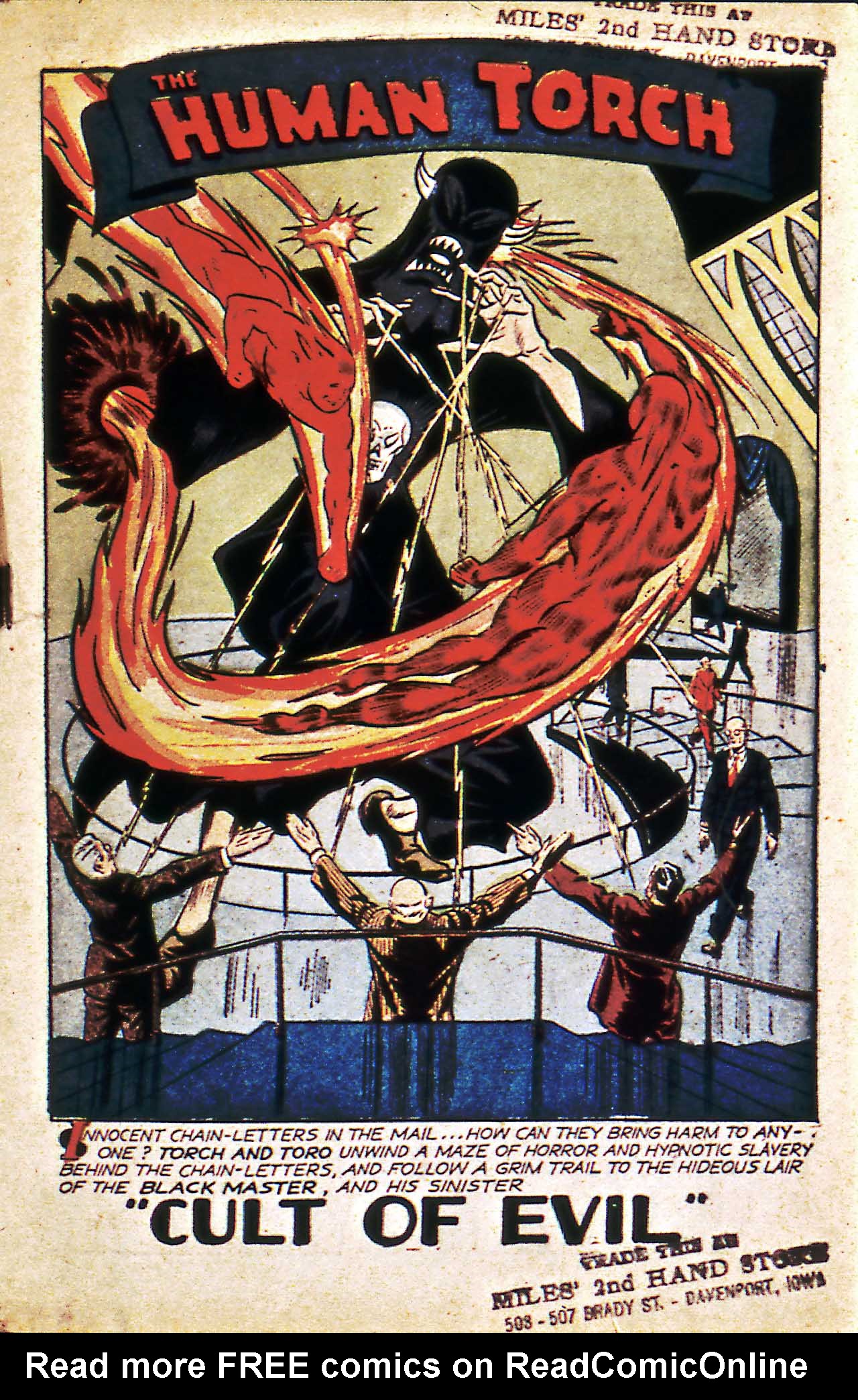 Read online The Human Torch (1940) comic -  Issue #20 - 4