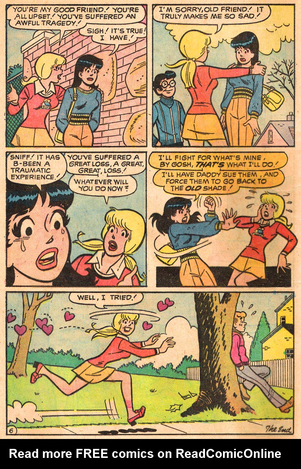 Read online Archie's Girls Betty and Veronica comic -  Issue #211 - 8