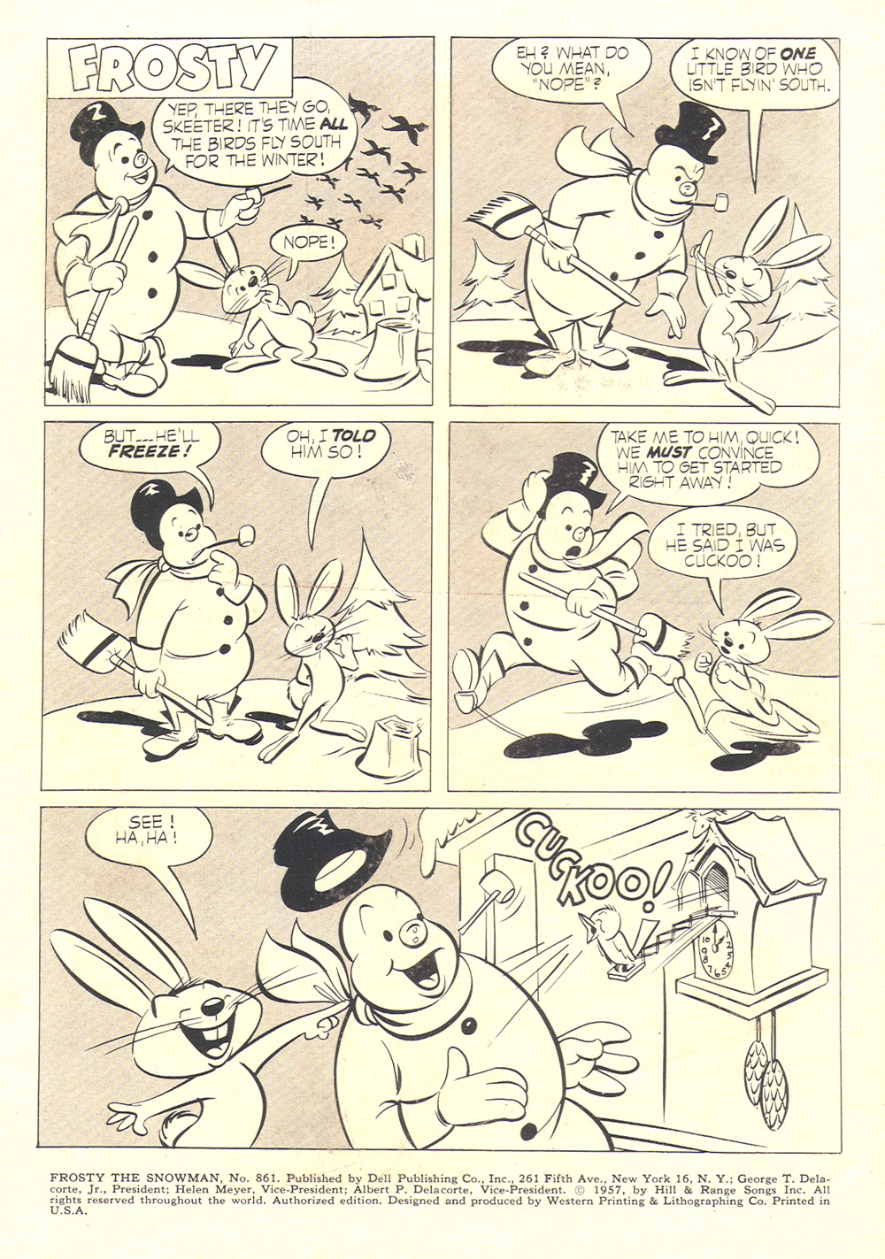 Read online Four Color Comics comic -  Issue #861 - 2