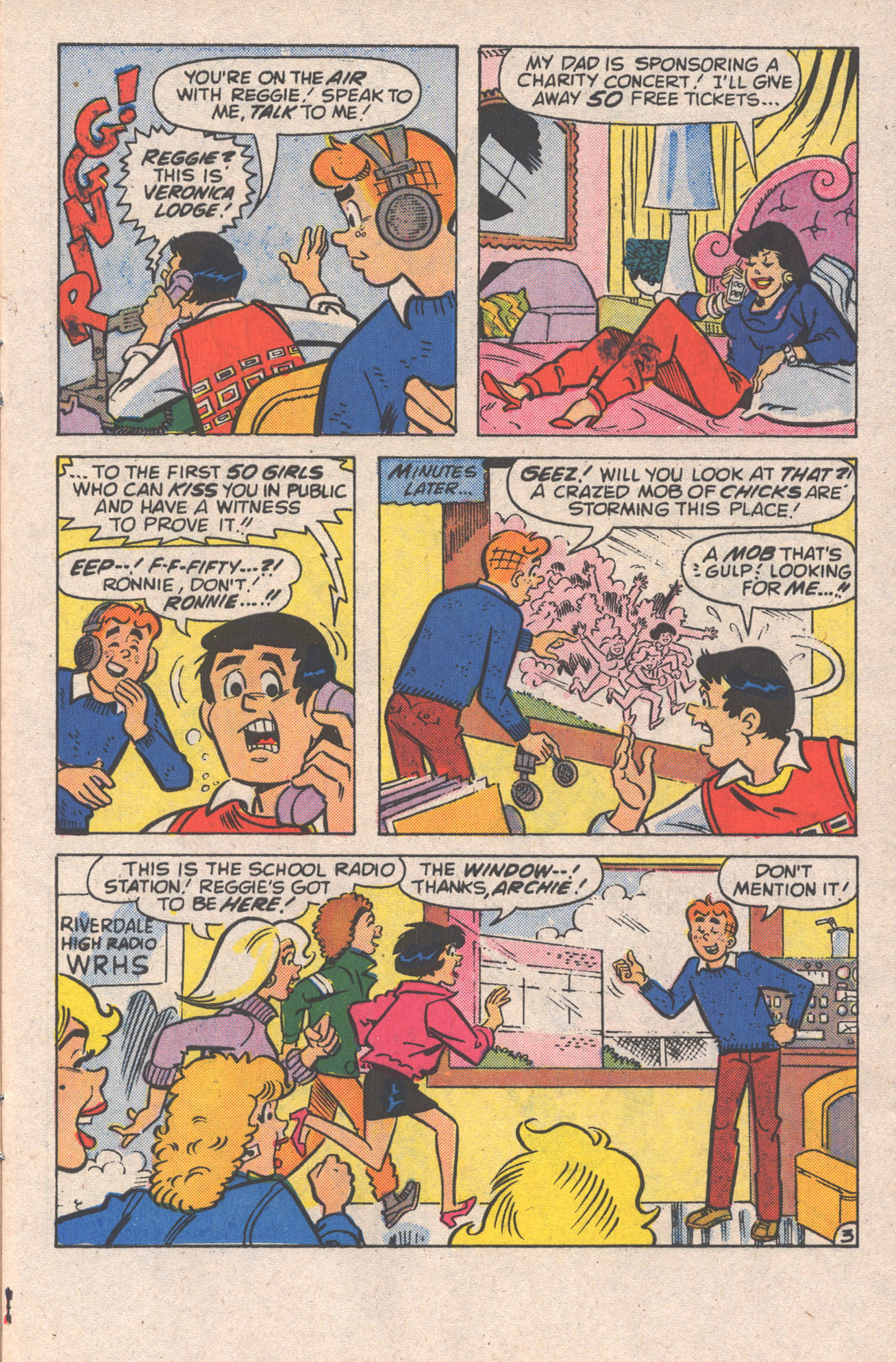 Read online Life With Archie (1958) comic -  Issue #259 - 5