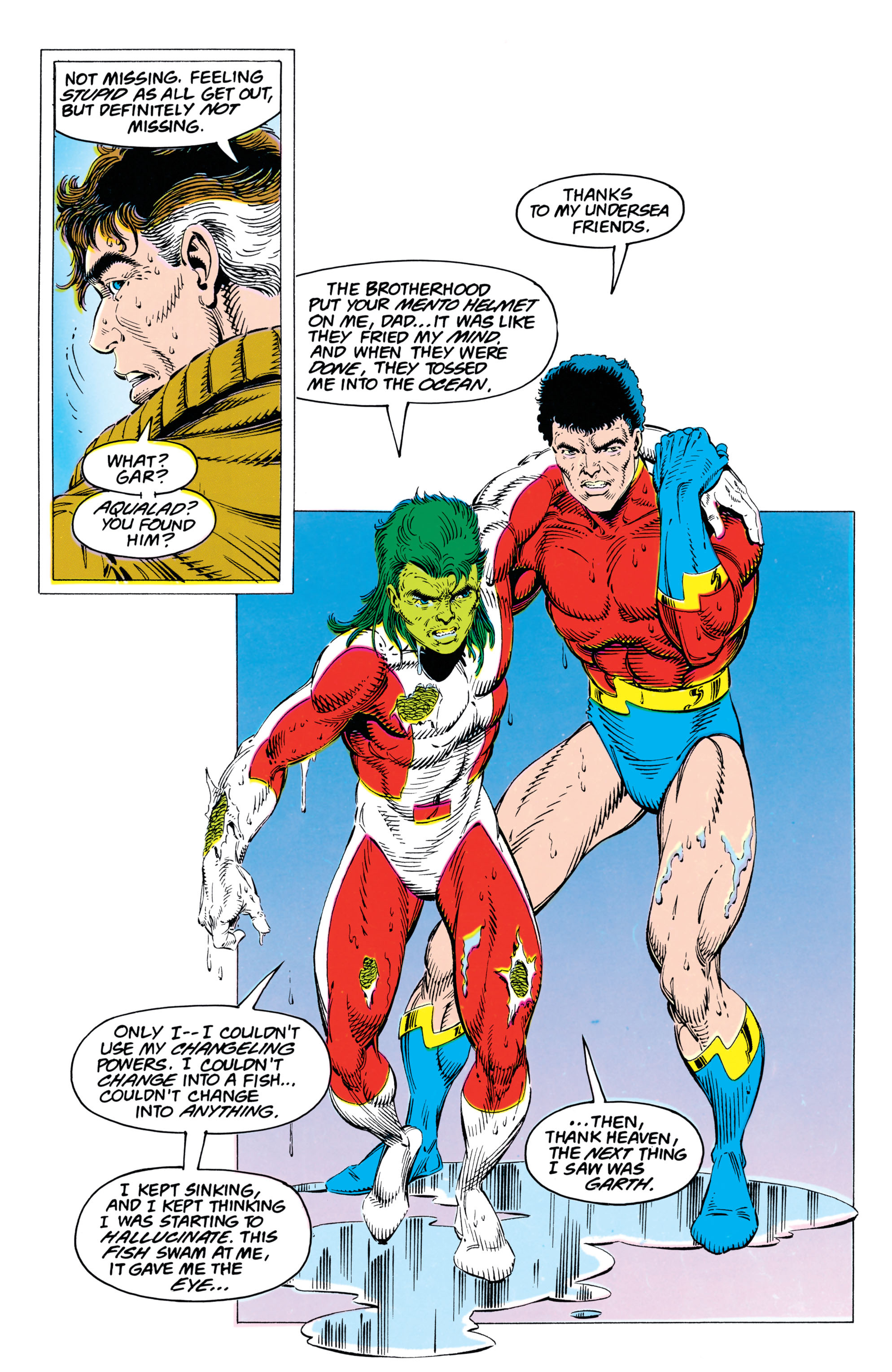 Read online The New Titans (1988) comic -  Issue #100 - 8