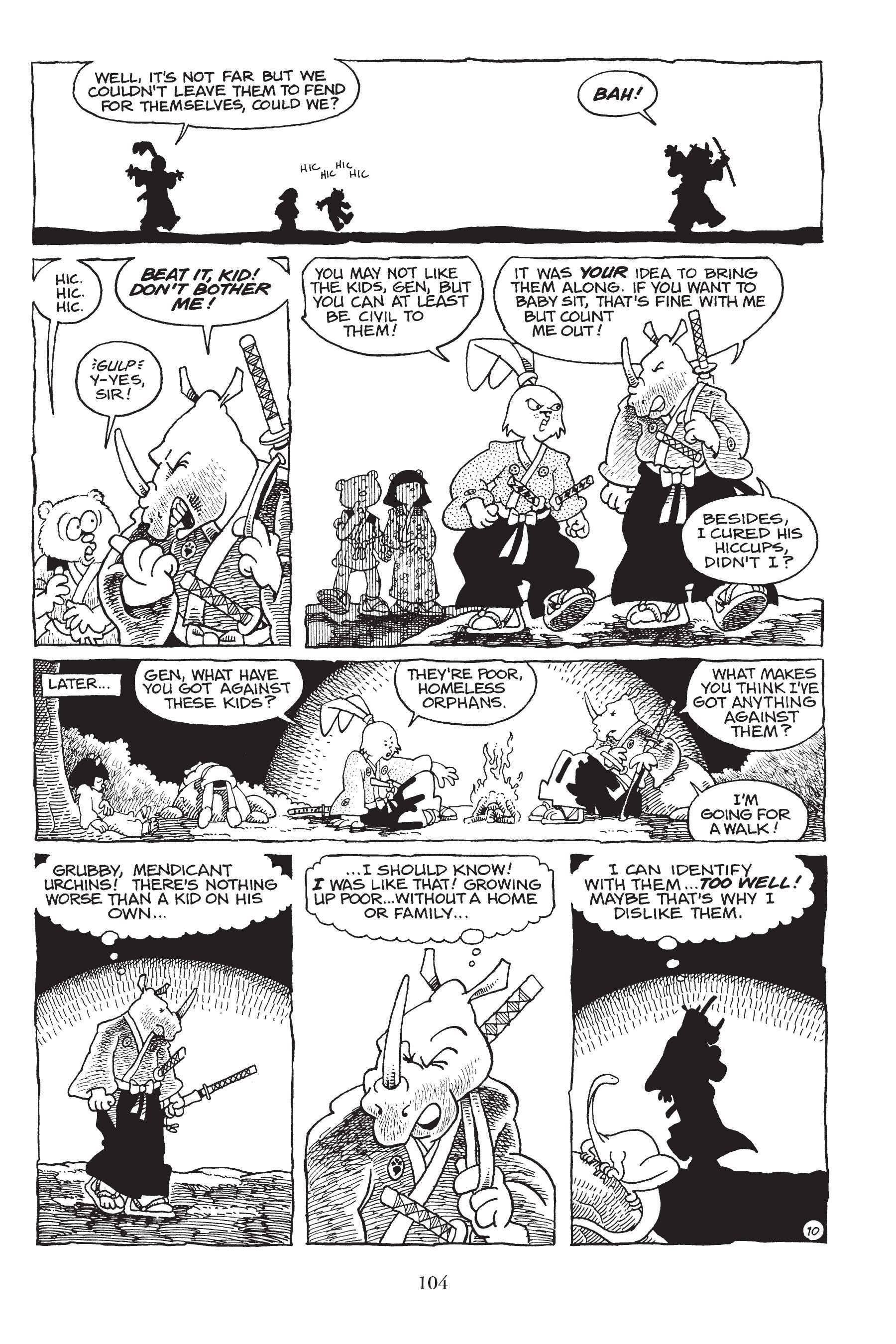 Read online Usagi Yojimbo (1987) comic -  Issue # _TPB 3 - 100