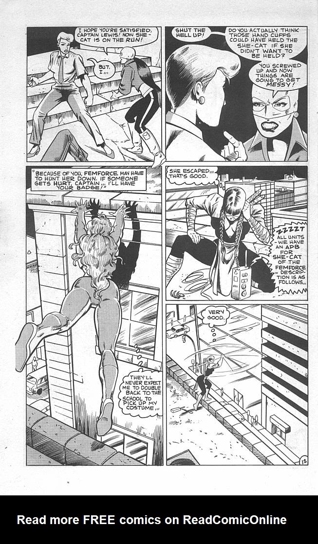 Read online She-Cat comic -  Issue #2 - 14