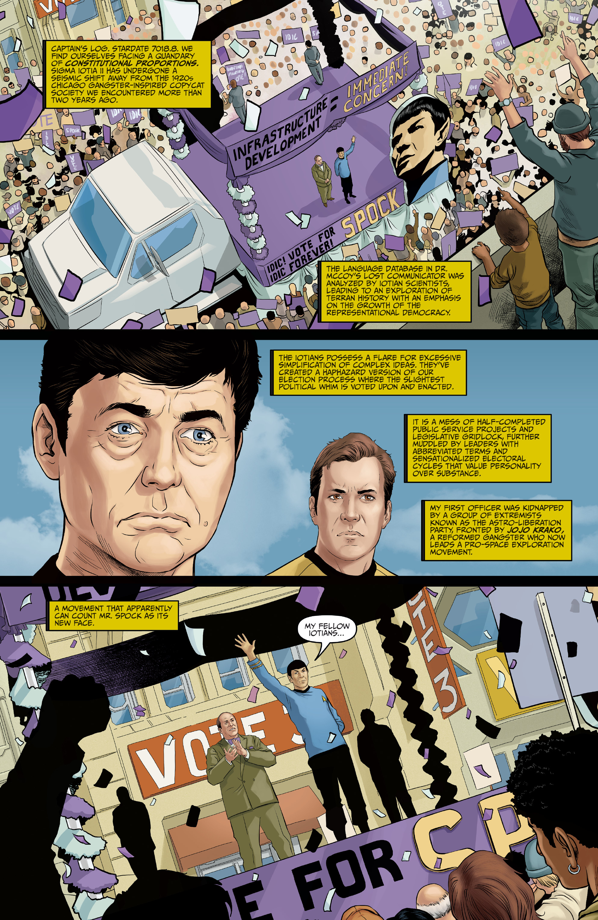 Read online Star Trek: Year Five comic -  Issue #4 - 3