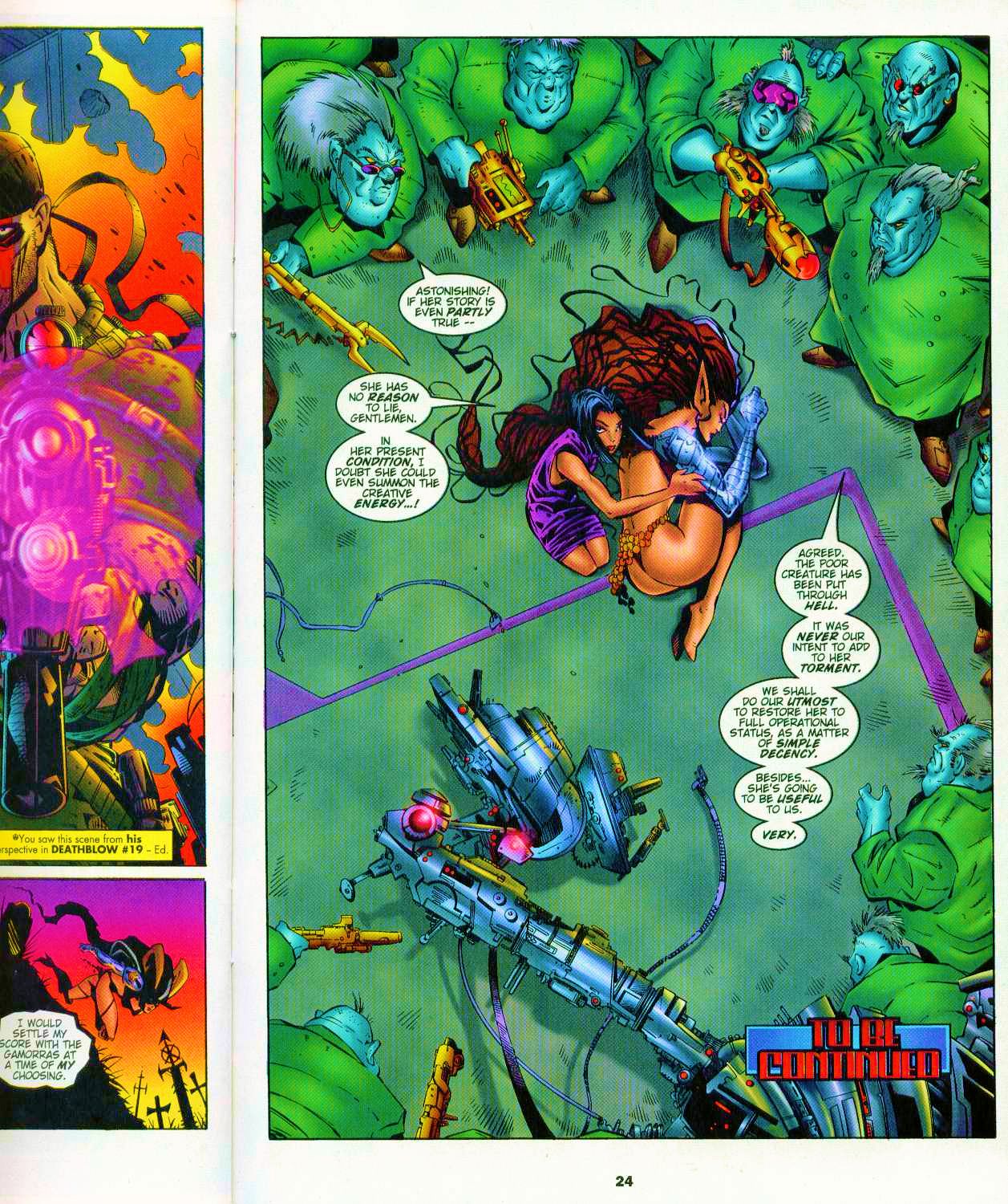 Read online Cybernary comic -  Issue #1 - 25