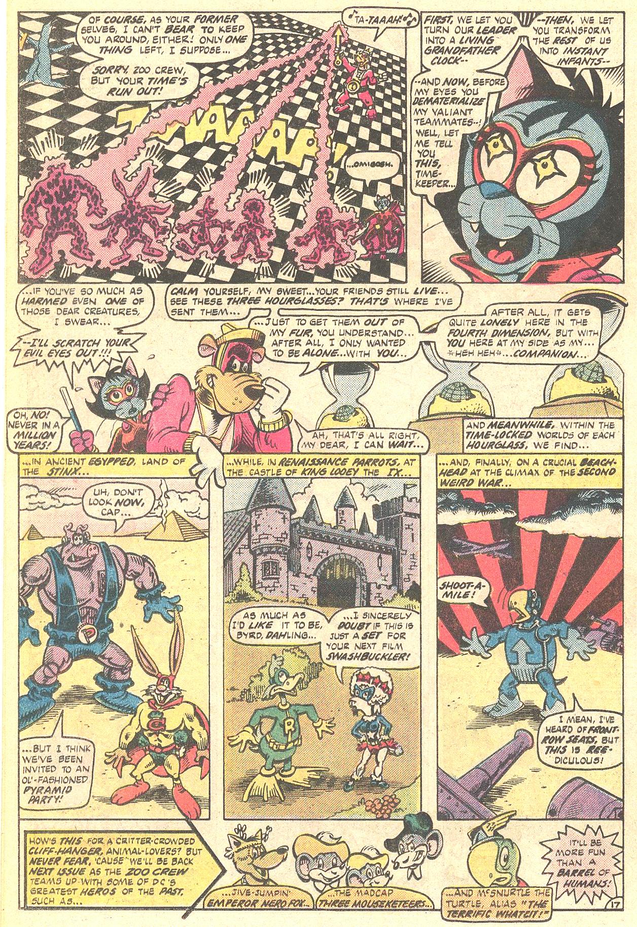 Read online Captain Carrot and His Amazing Zoo Crew! comic -  Issue #8 - 18