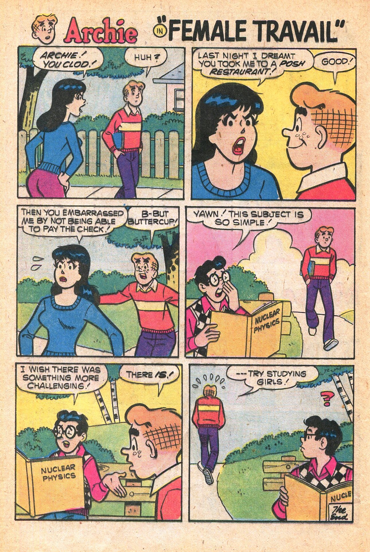 Read online Archie's Joke Book Magazine comic -  Issue #251 - 16