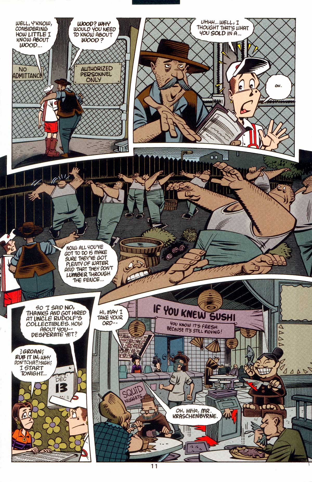 Read online Gross Point comic -  Issue #6 - 12