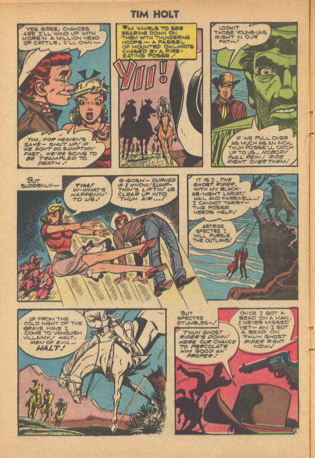 Read online Tim Holt comic -  Issue #40 - 12