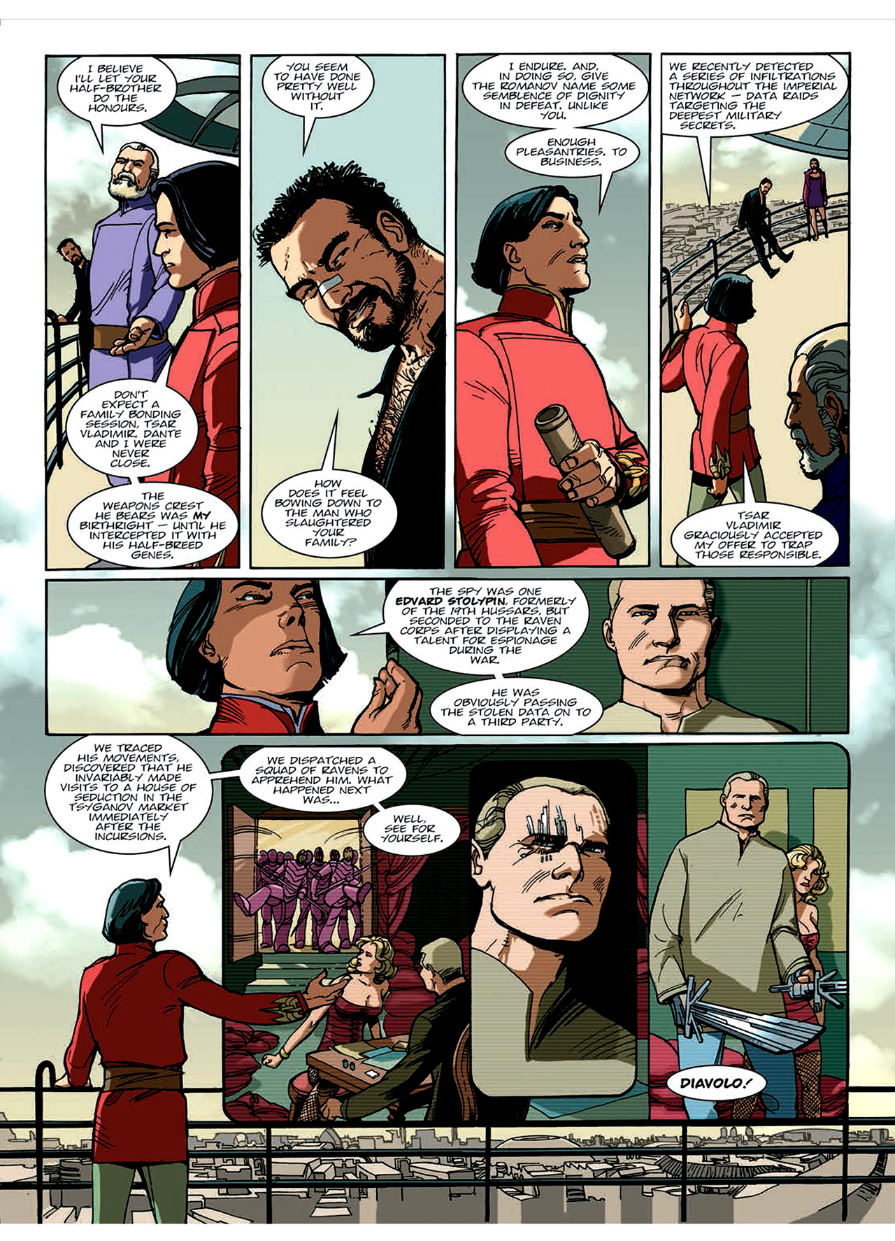 Read online Nikolai Dante comic -  Issue # TPB 7 - 138