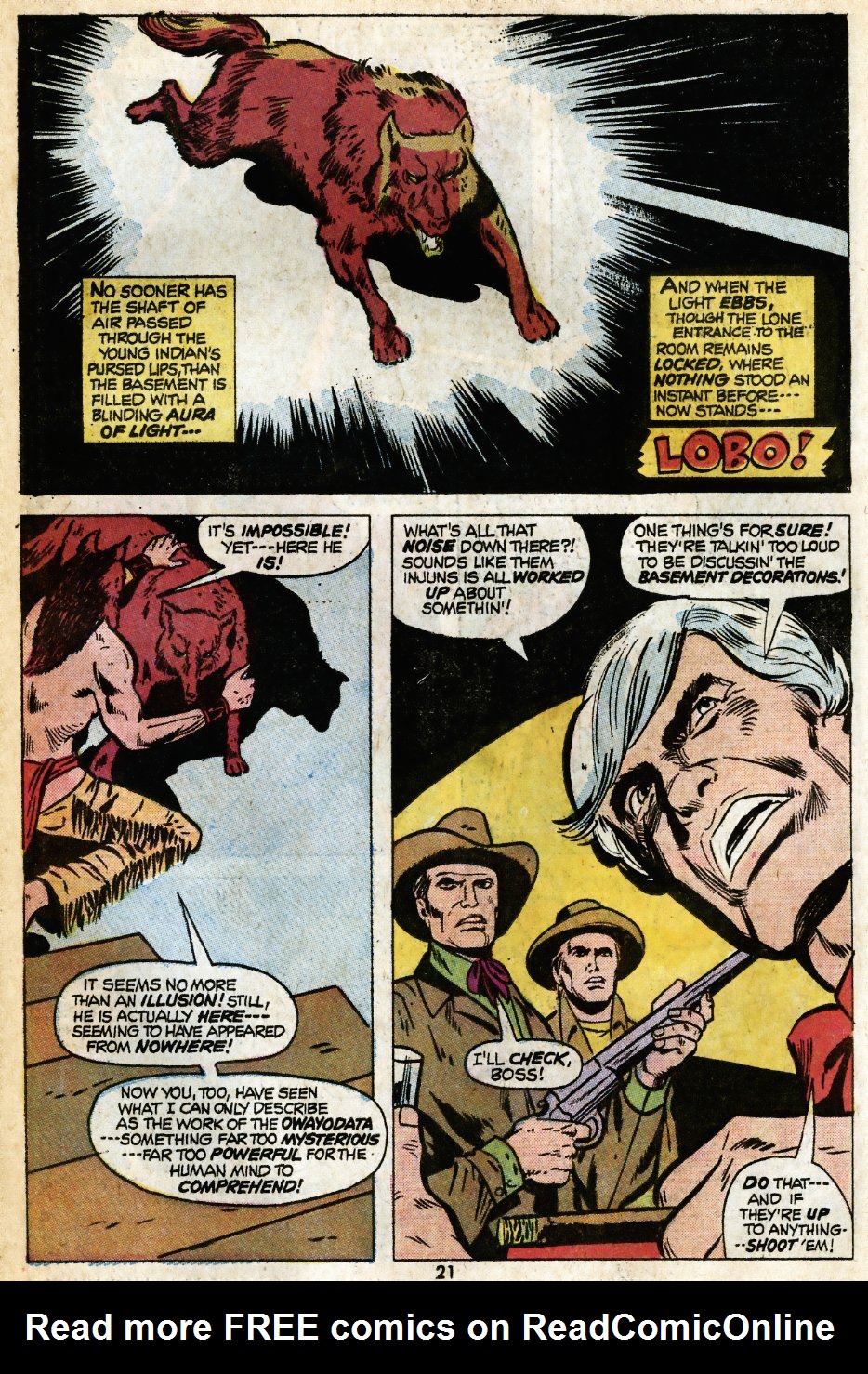 Read online Red Wolf (1972) comic -  Issue #9 - 15
