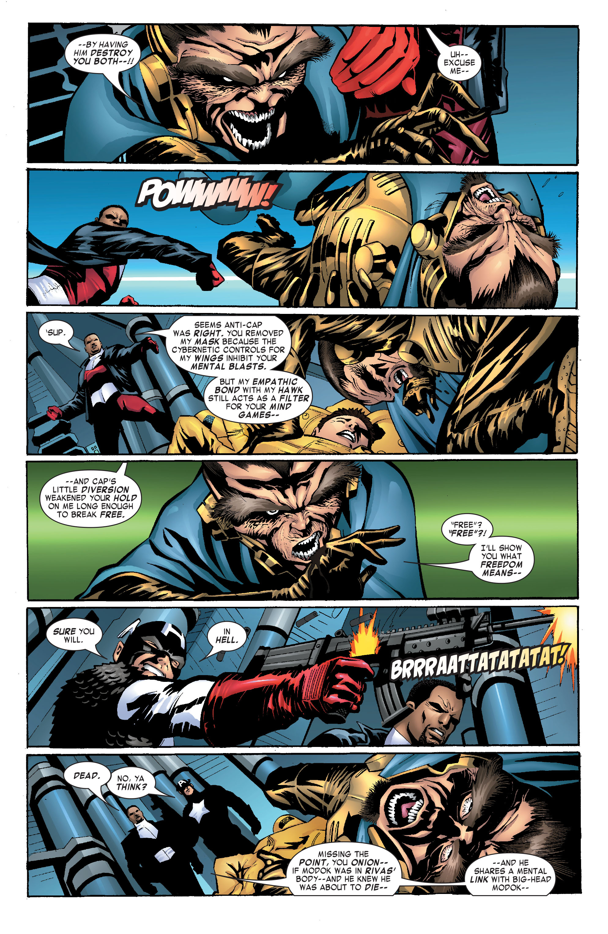 Read online Captain America & the Falcon comic -  Issue #11 - 17