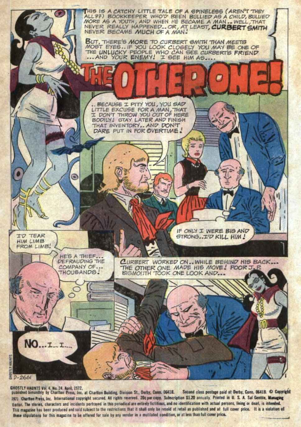 Read online Ghostly Haunts comic -  Issue #24 - 3