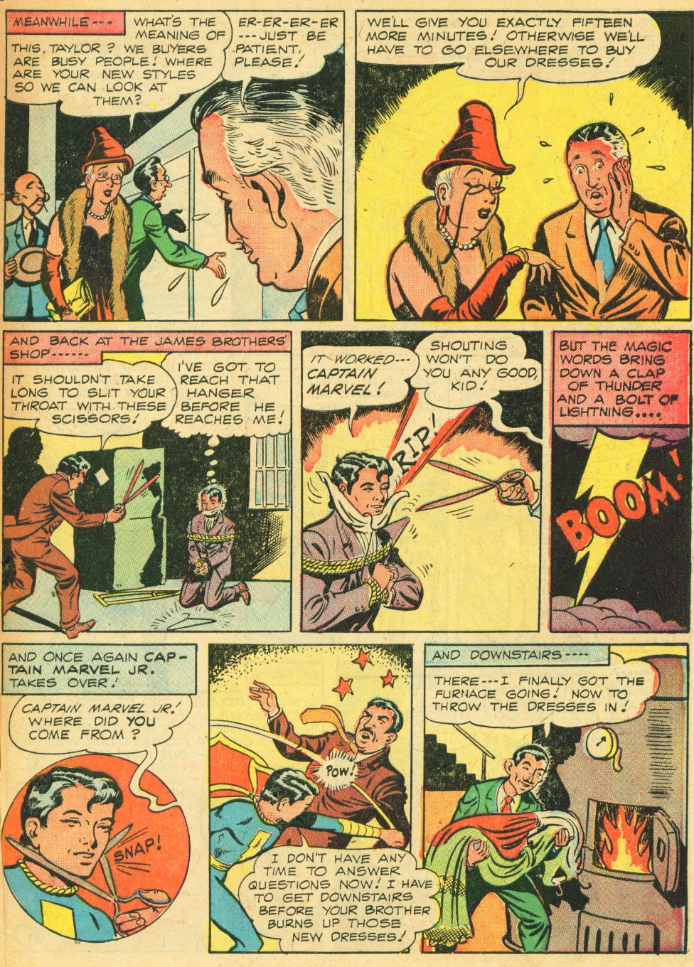 Read online Captain Marvel, Jr. comic -  Issue #62 - 46