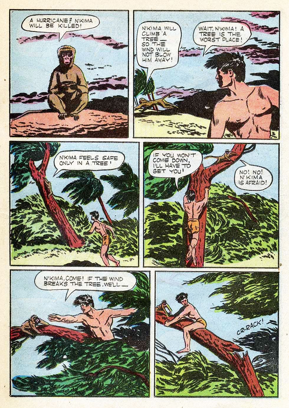 Read online Tarzan (1948) comic -  Issue #20 - 29