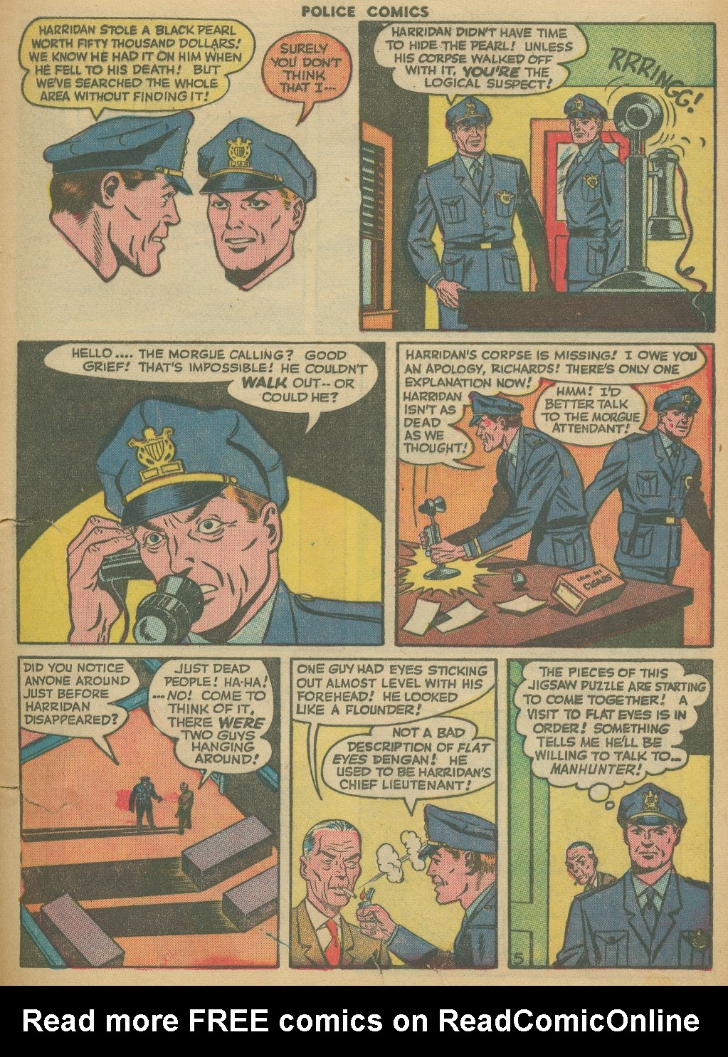 Read online Police Comics comic -  Issue #52 - 43