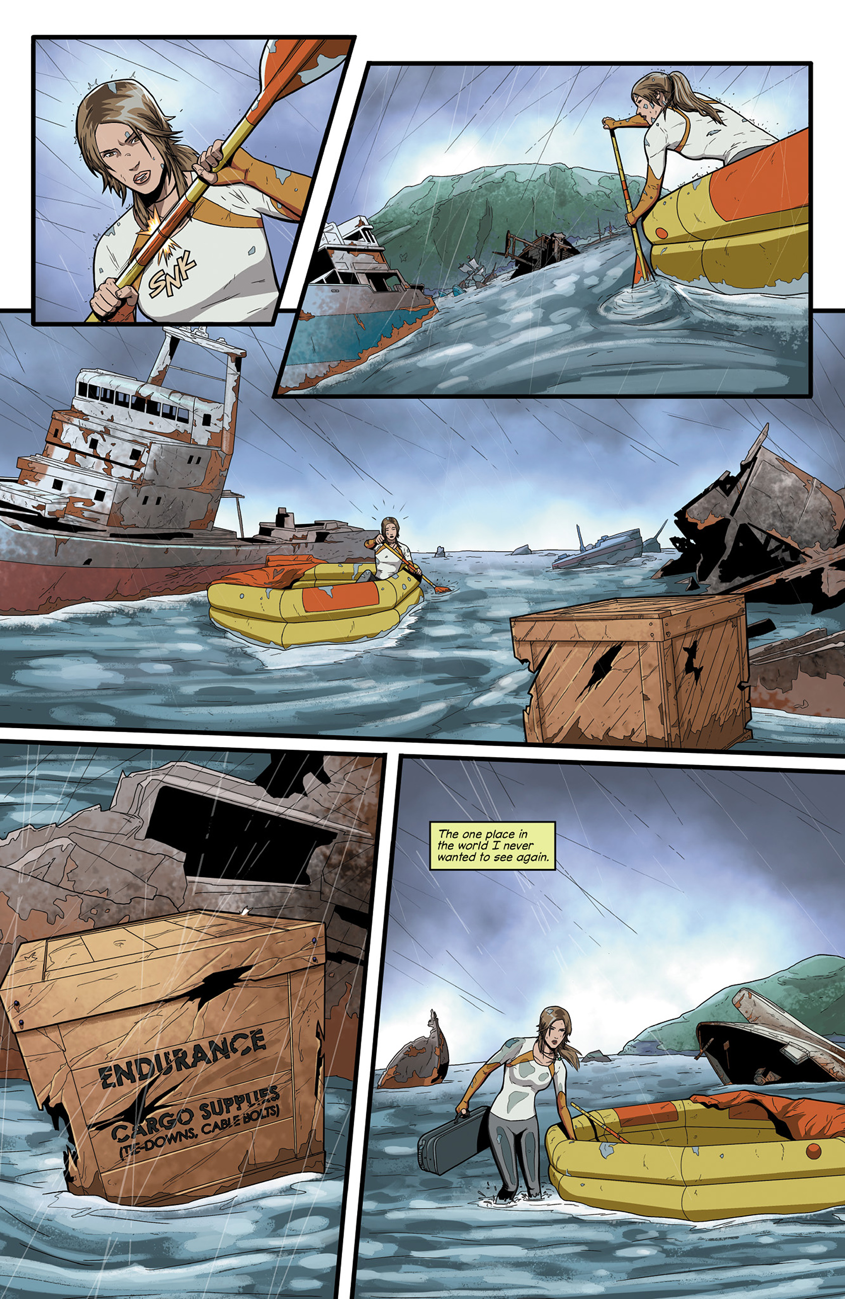 Read online Tomb Raider (2014) comic -  Issue #4 - 21