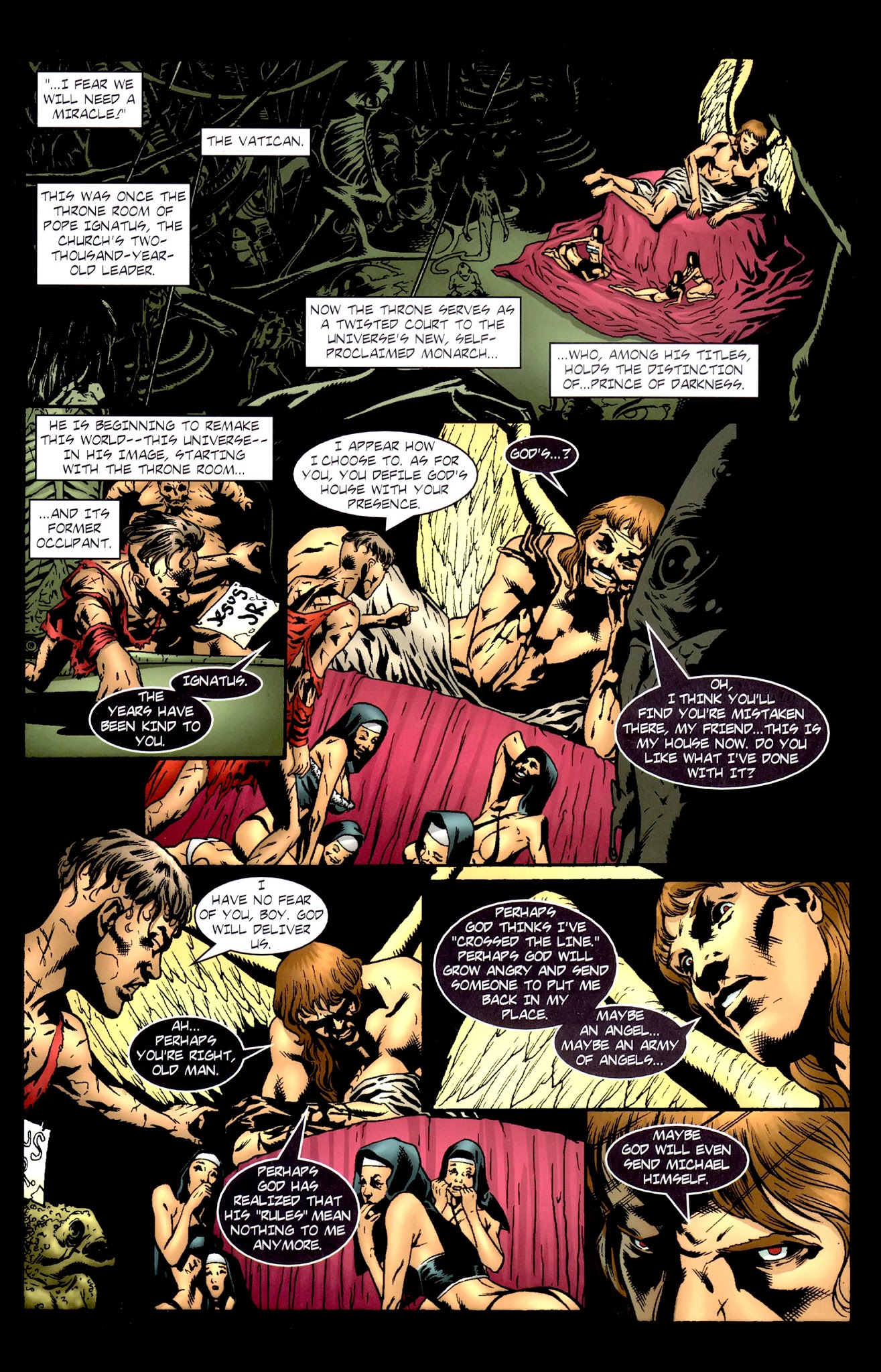 Read online Warrior Nun Areala (1999) comic -  Issue #12 - 5