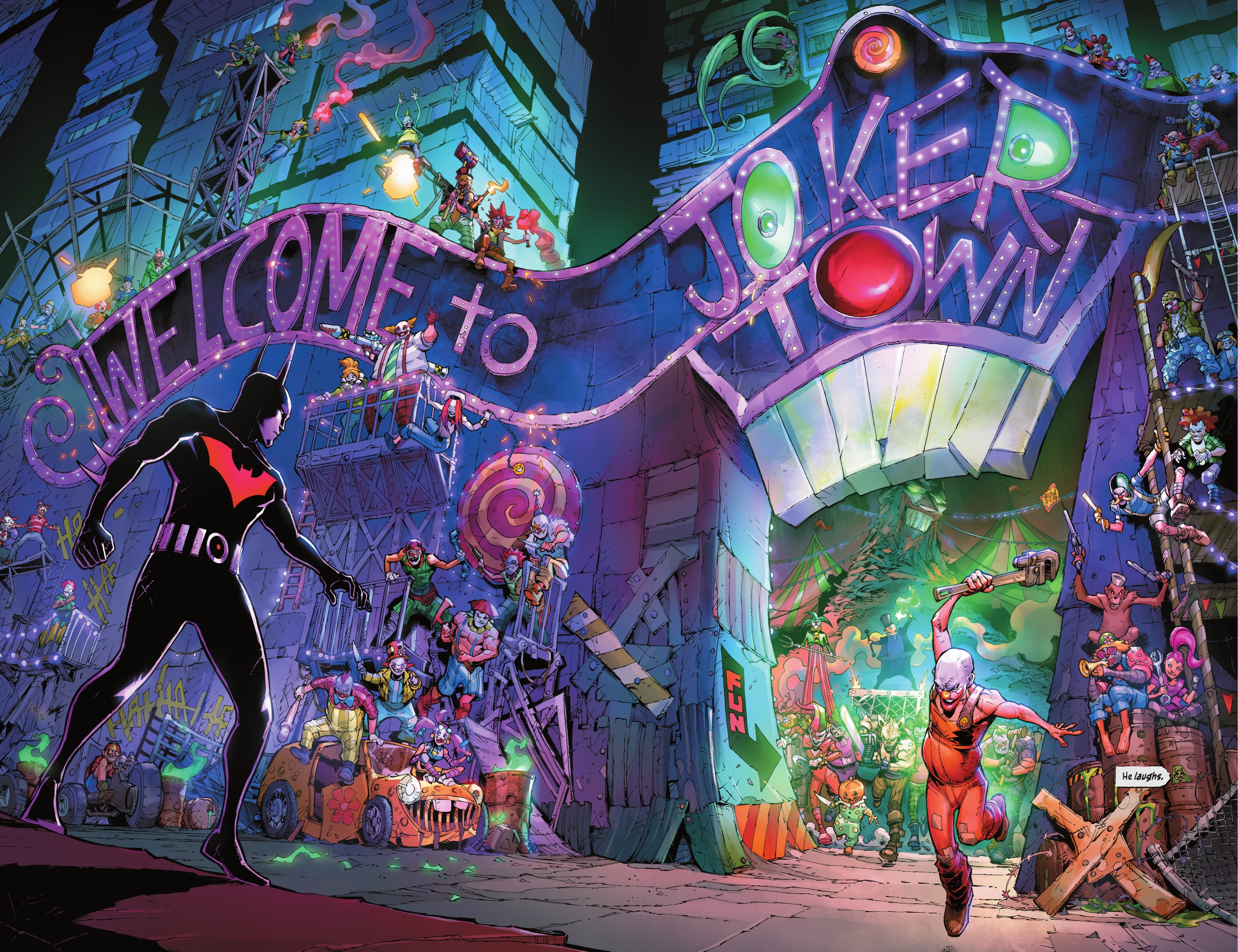 Read online Batman Beyond: Neo-Year comic -  Issue #2 - 11