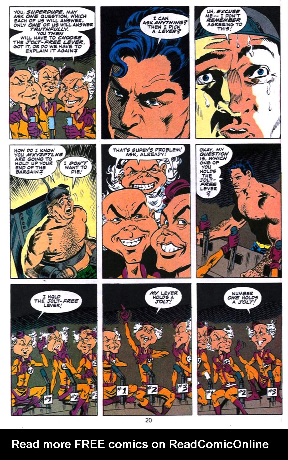 Read online Adventures of Superman (1987) comic -  Issue #496 - 21