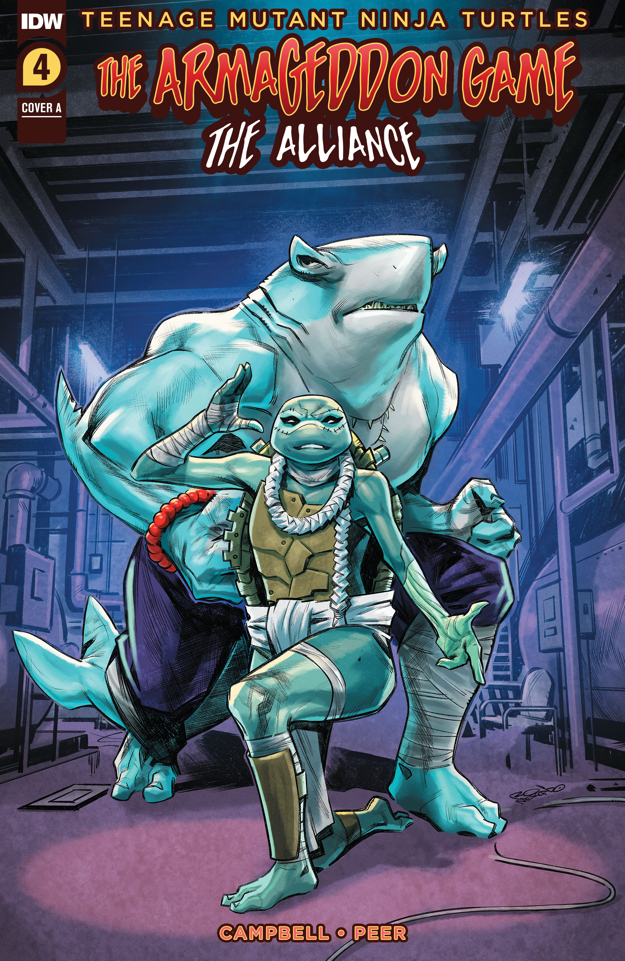 Read online Teenage Mutant Ninja Turtles: The Armageddon Game - The Alliance comic -  Issue #4 - 1