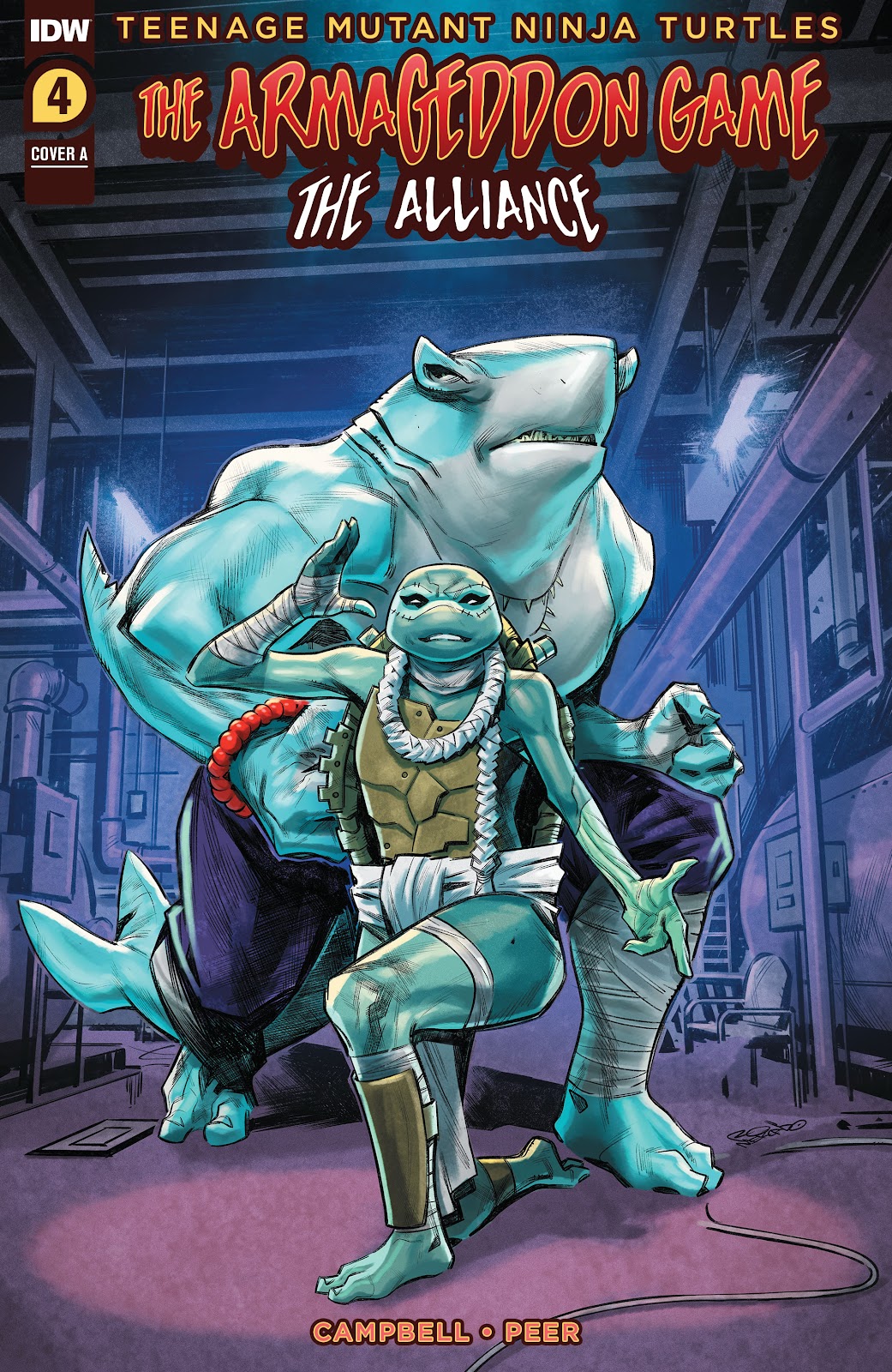 Teenage Mutant Ninja Turtles: The Armageddon Game - The Alliance issue 4 - Page 1