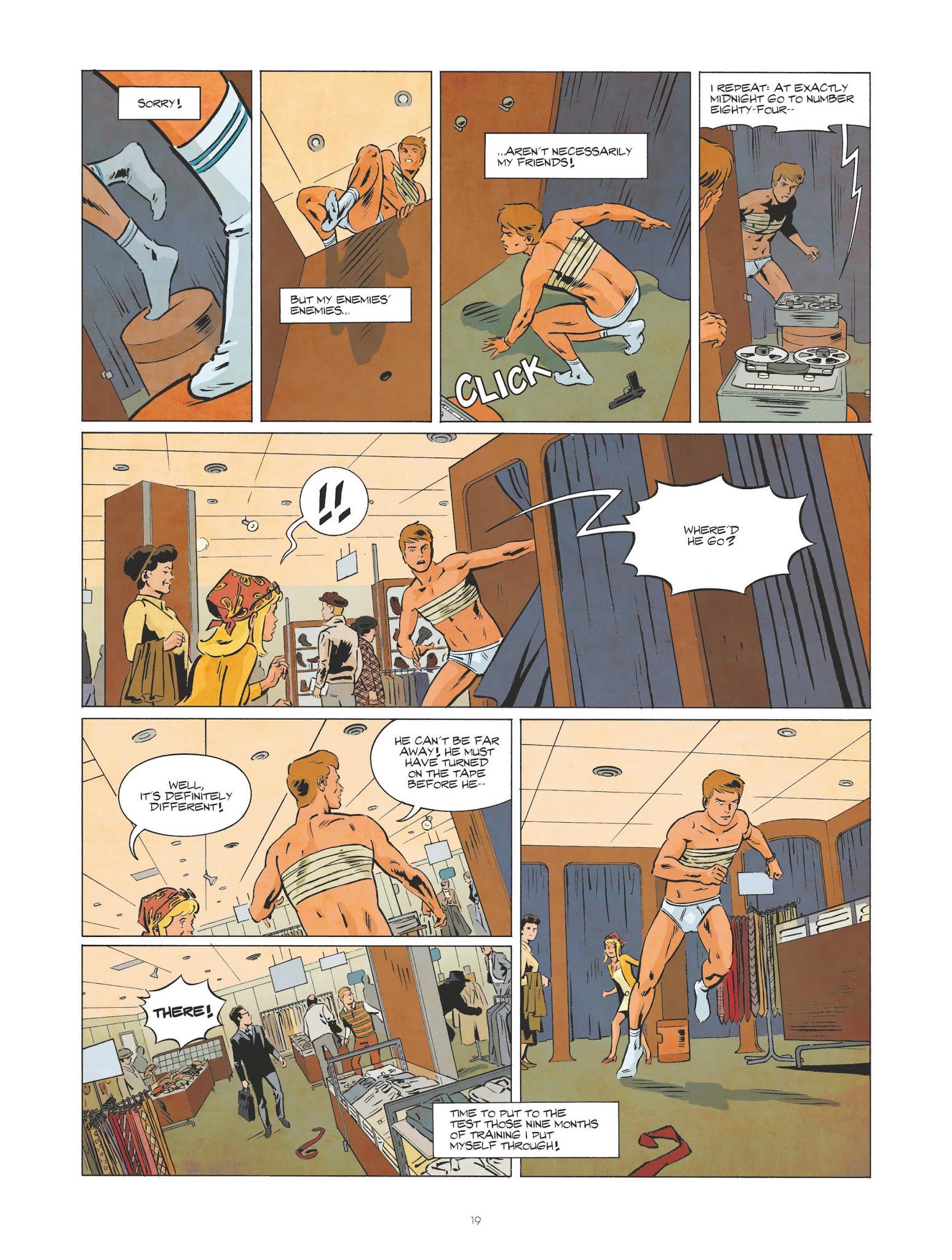 Read online The Mighty Return of Ric Hochet comic -  Issue #1 - 19