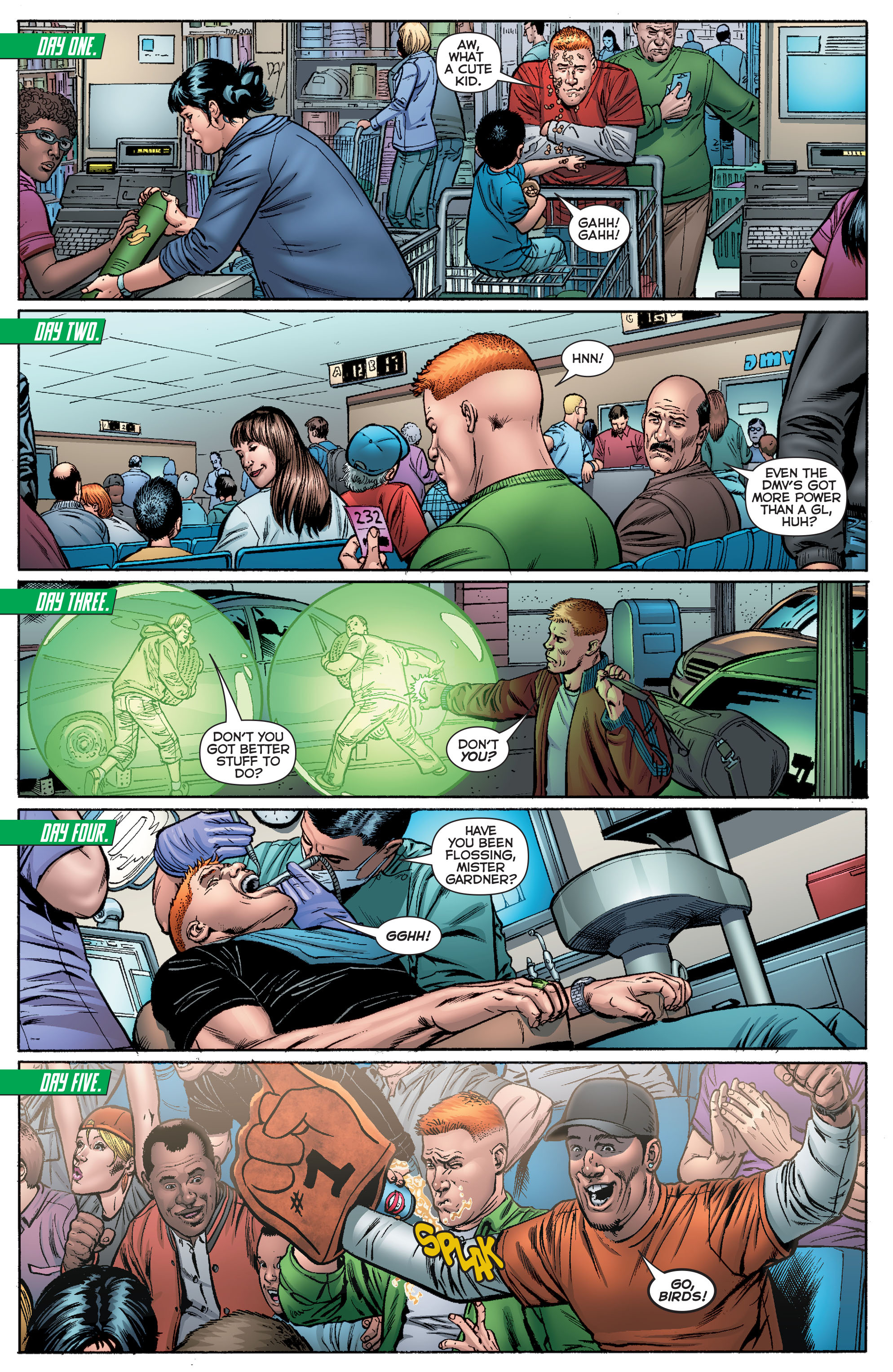 Read online Green Lantern: The Wrath of the First Lantern comic -  Issue # TPB - 335