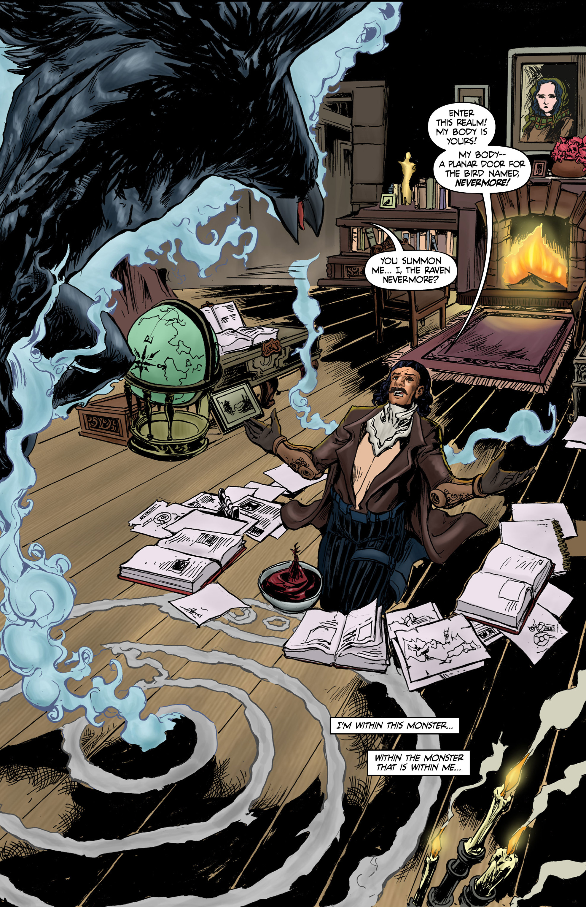 Read online Raven Nevermore comic -  Issue #7 - 4