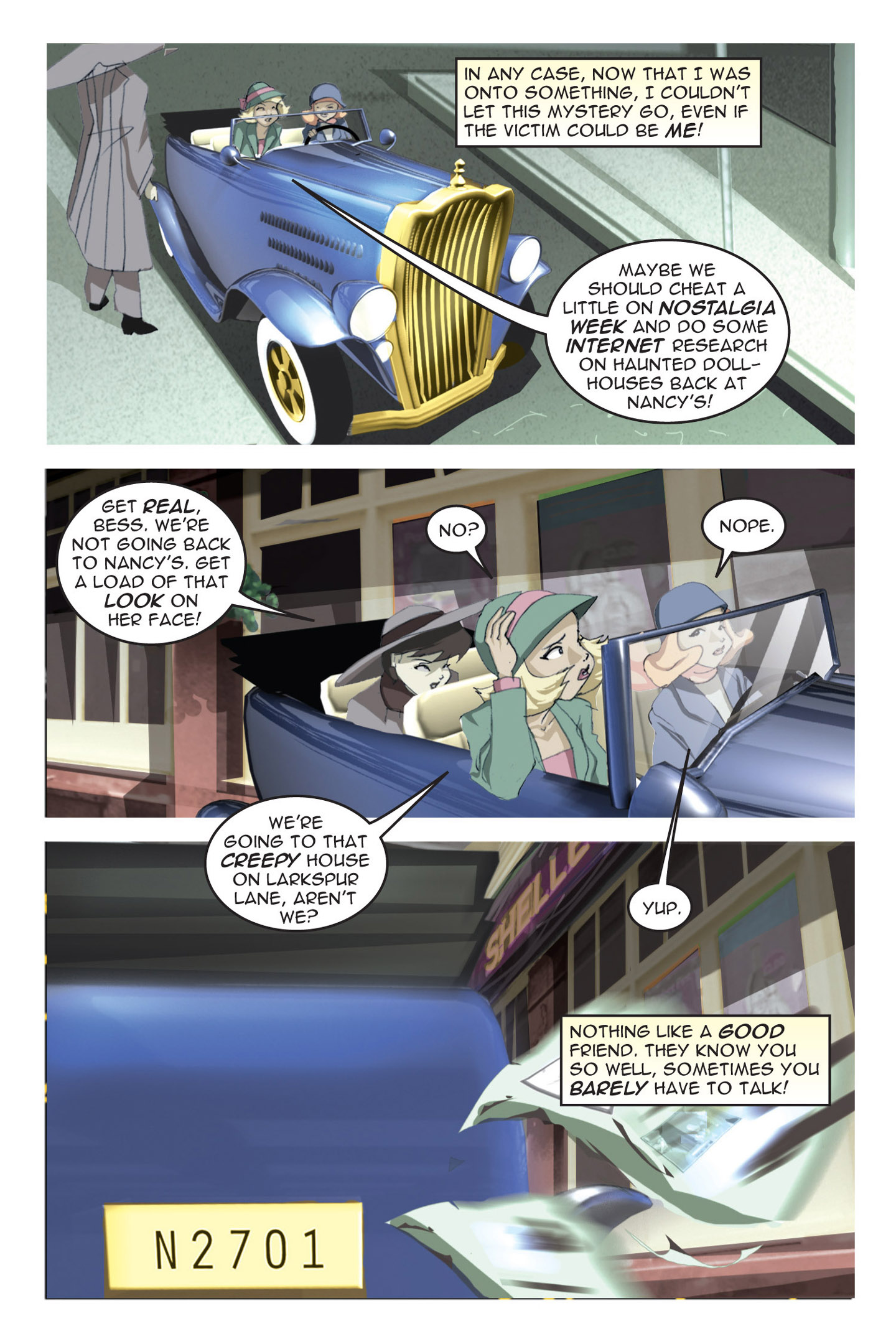 Read online Nancy Drew comic -  Issue #3 - 62